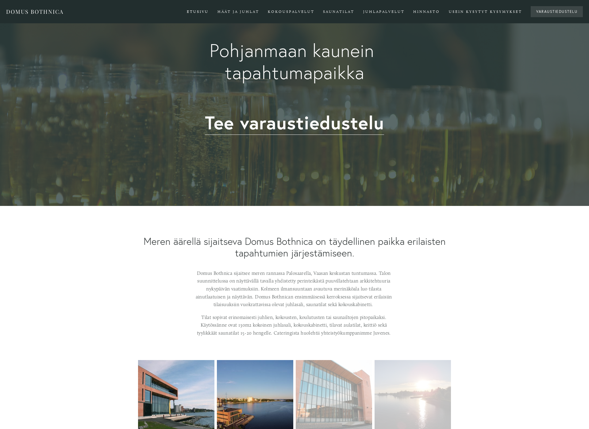 Screenshot for vaasanylioppilastalo.fi