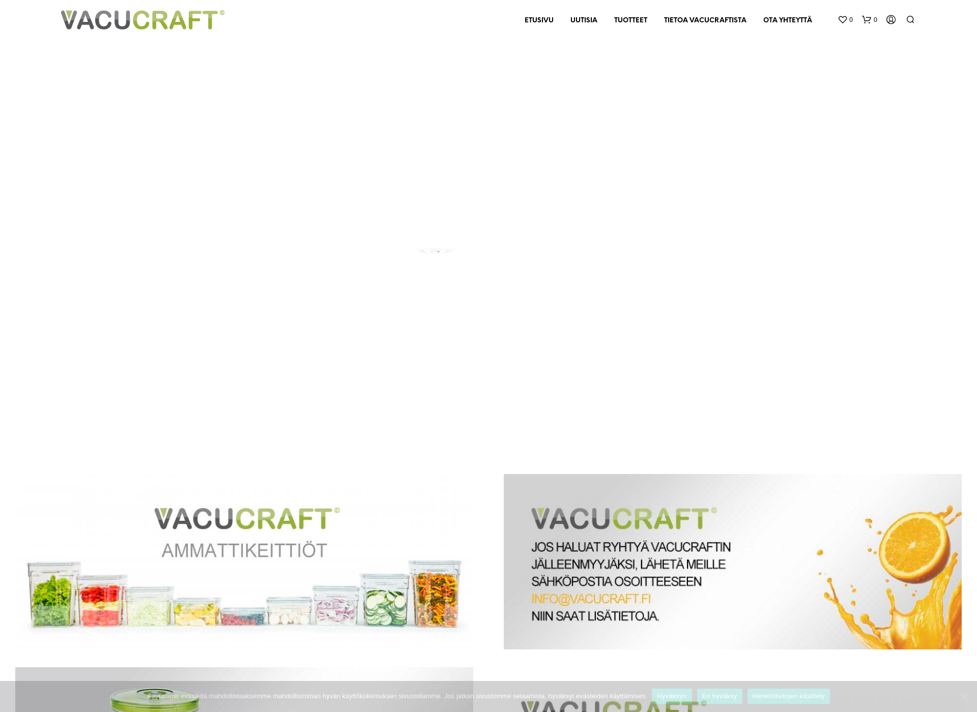 Skärmdump för vacucraft.fi
