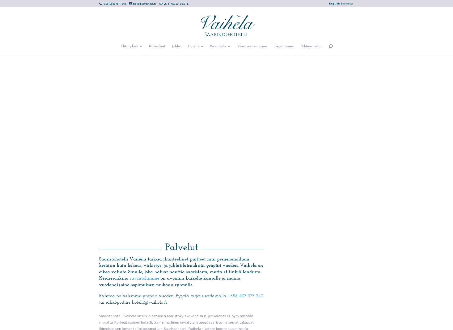 Screenshot for vaihela.fi