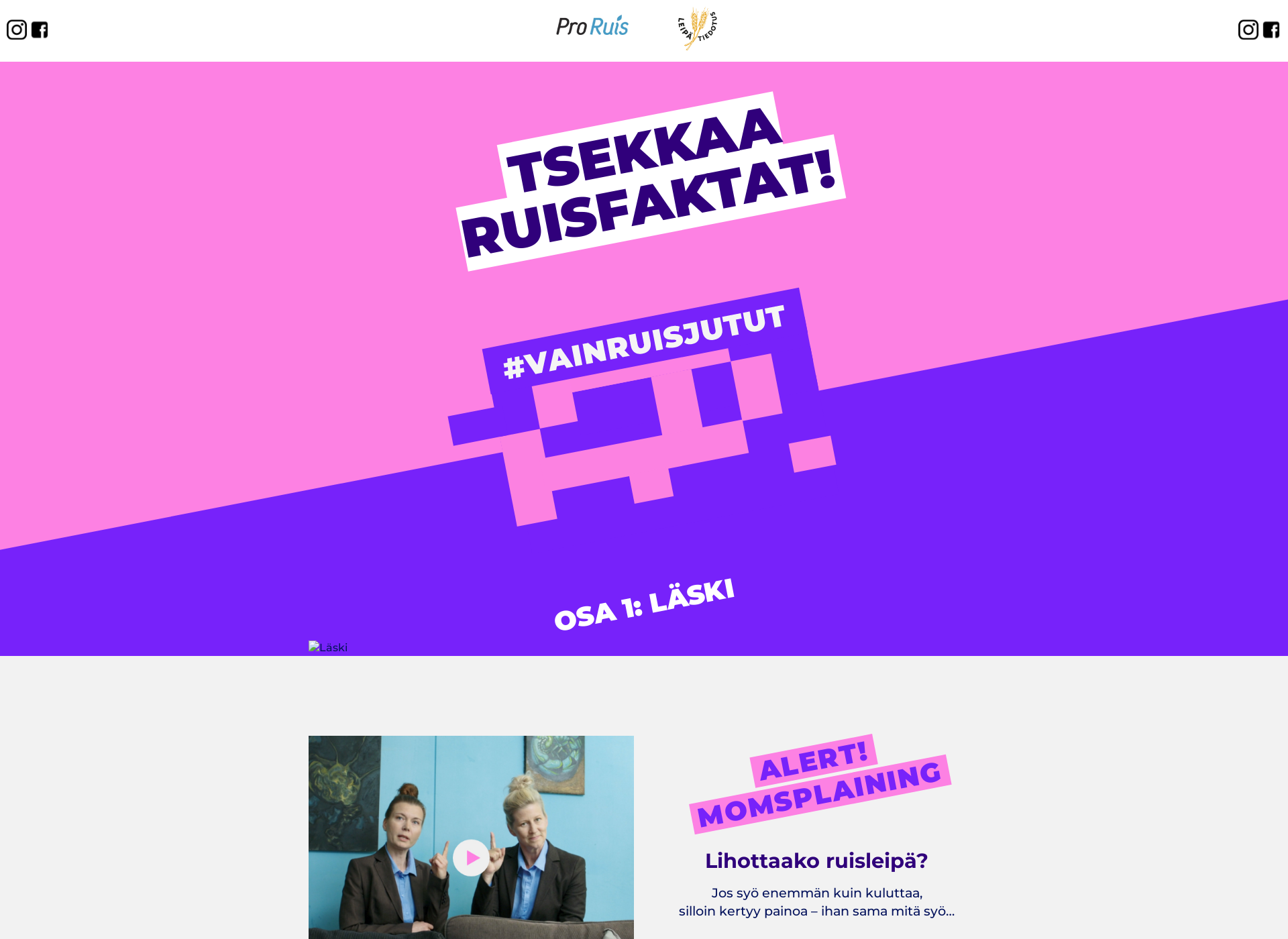 Screenshot for vainruisjutut.fi