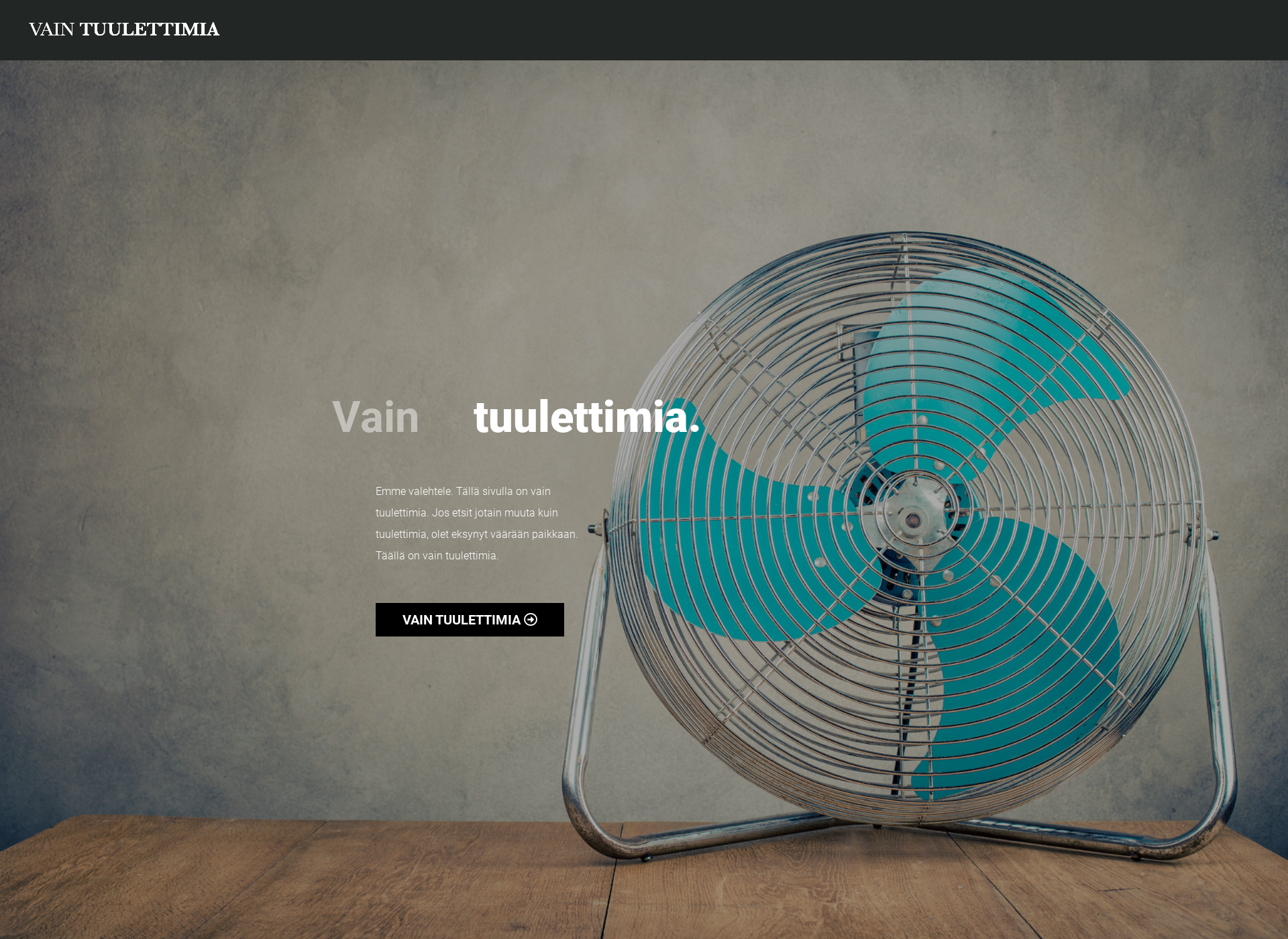 Screenshot for vaintuulettimia.fi