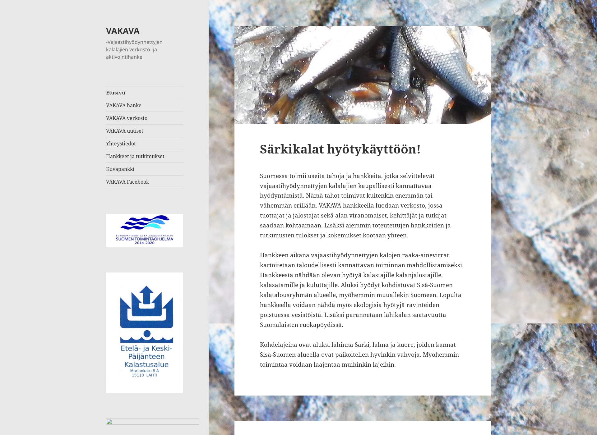 Screenshot for vakavakala.fi