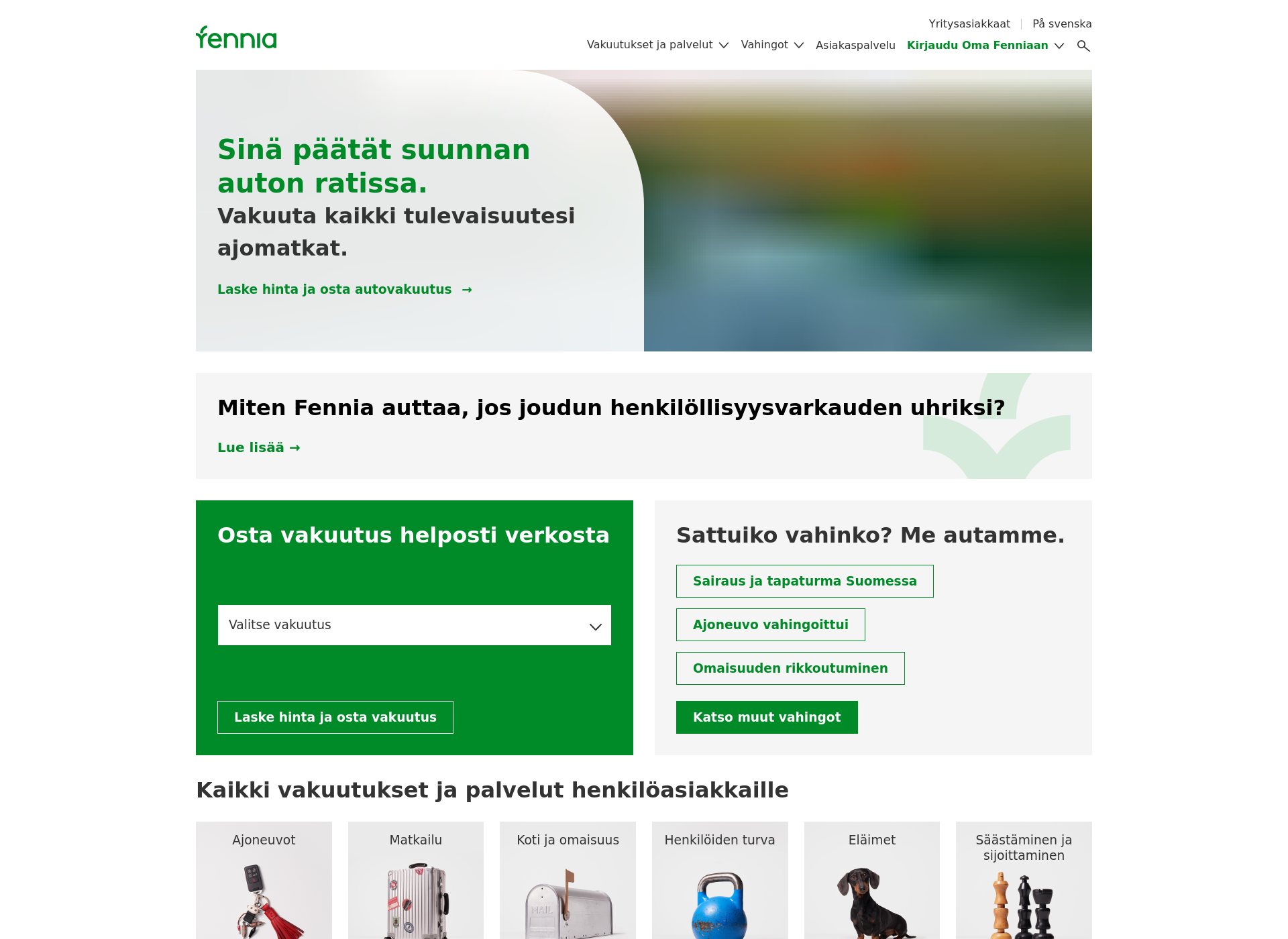 Screenshot for vakuutussiivous.fi