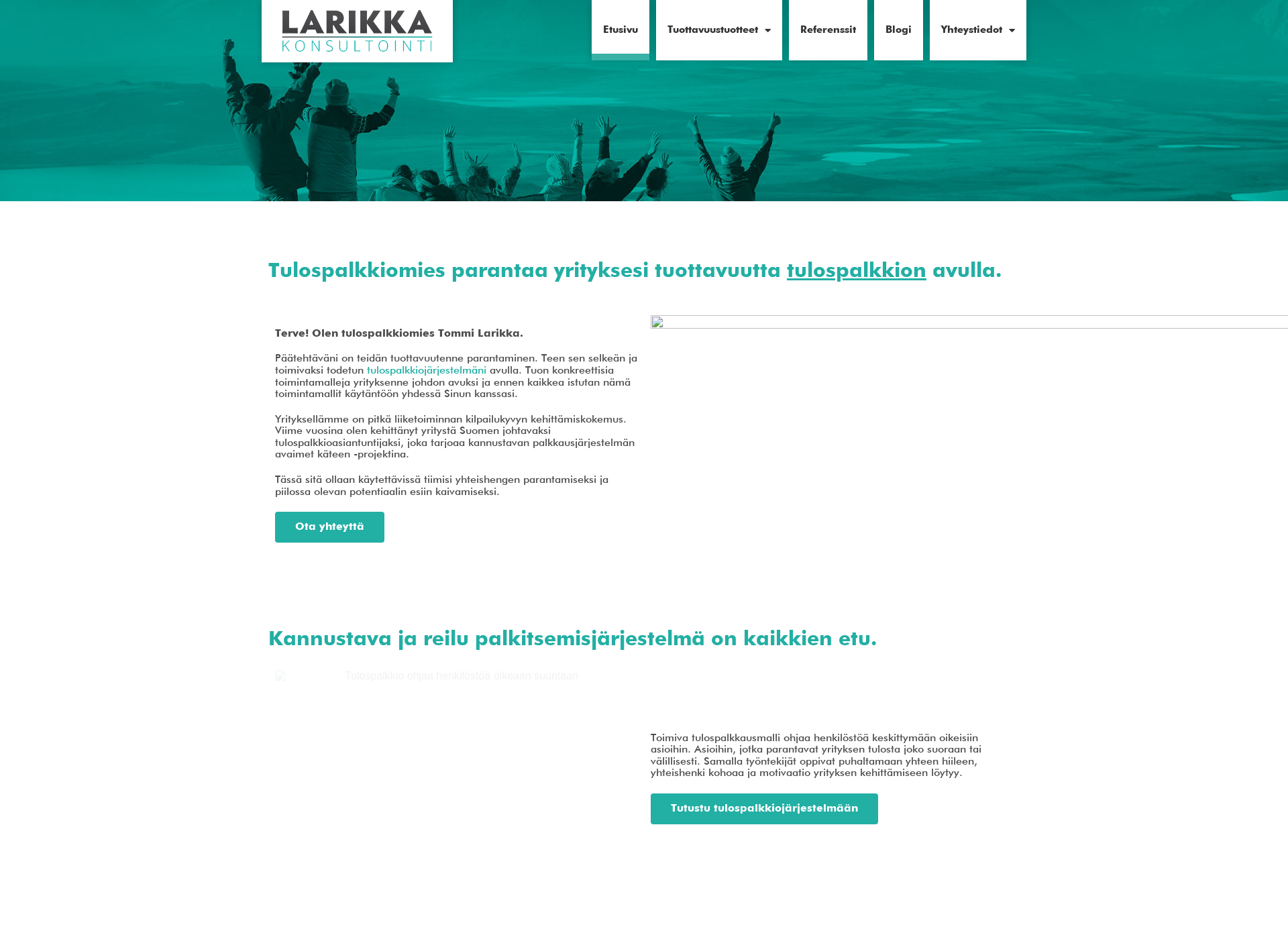 Screenshot for valaskayra.fi