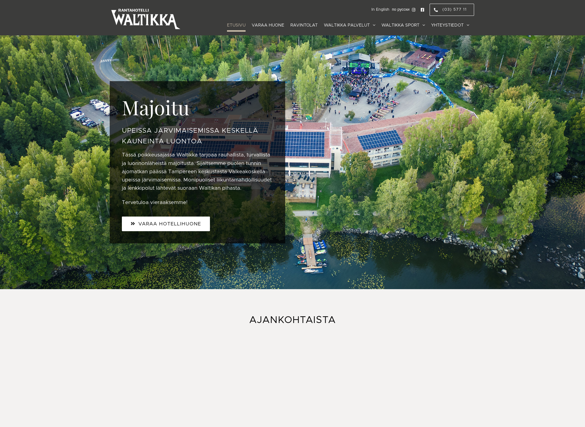 Screenshot for valkeakosken-waltikka.fi
