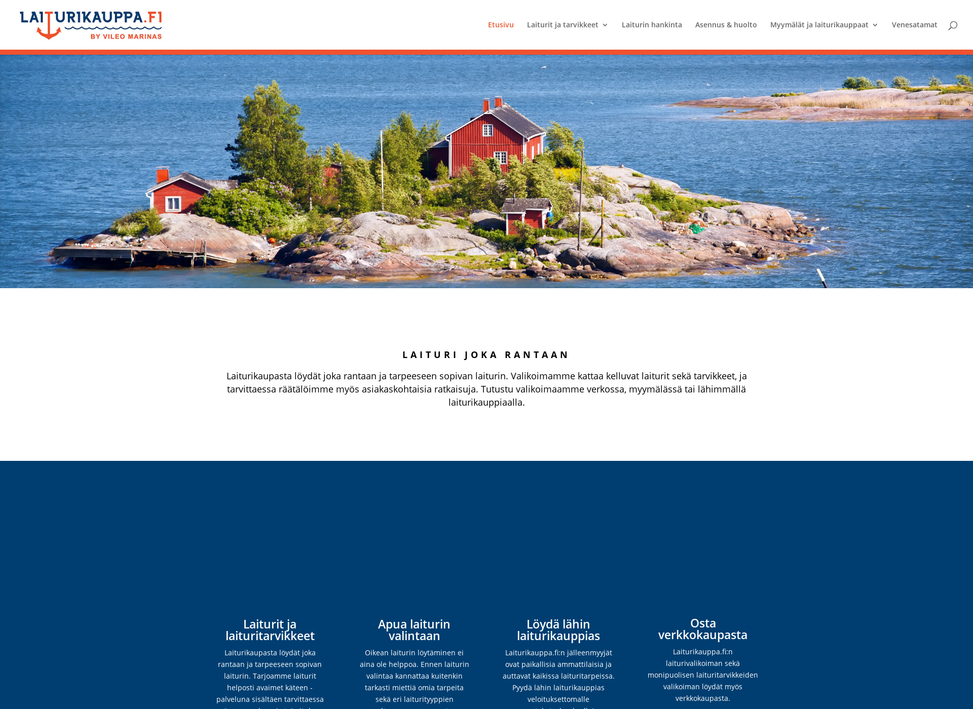 Screenshot for valkosaarentelakka.fi