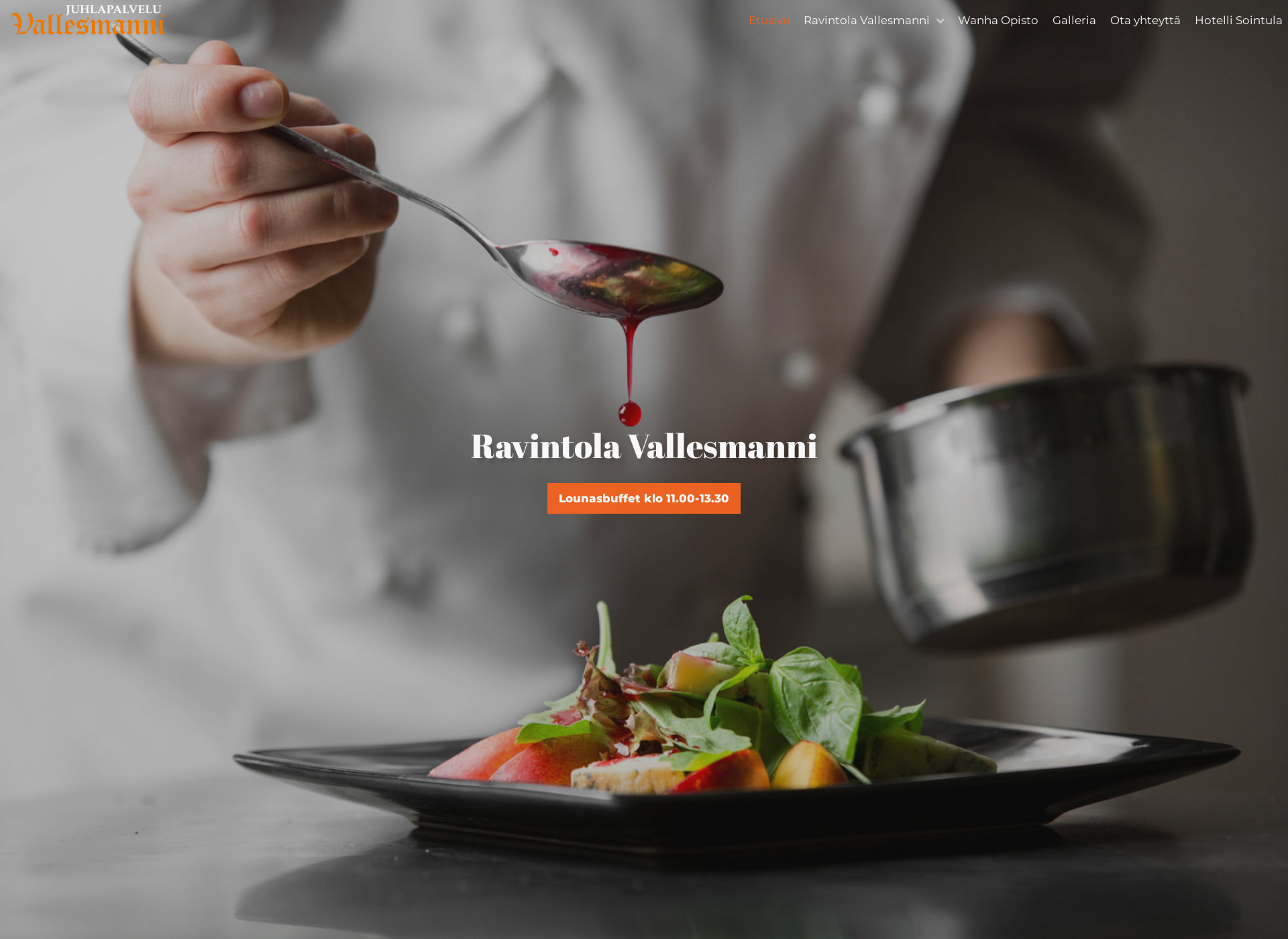 Screenshot for vallesmanni.fi