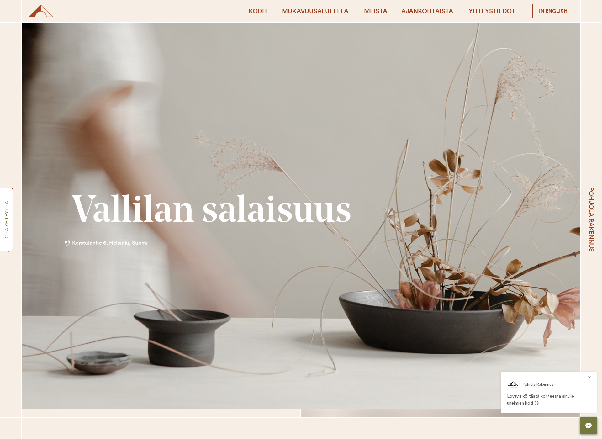 Screenshot for vallilansalaisuus.fi