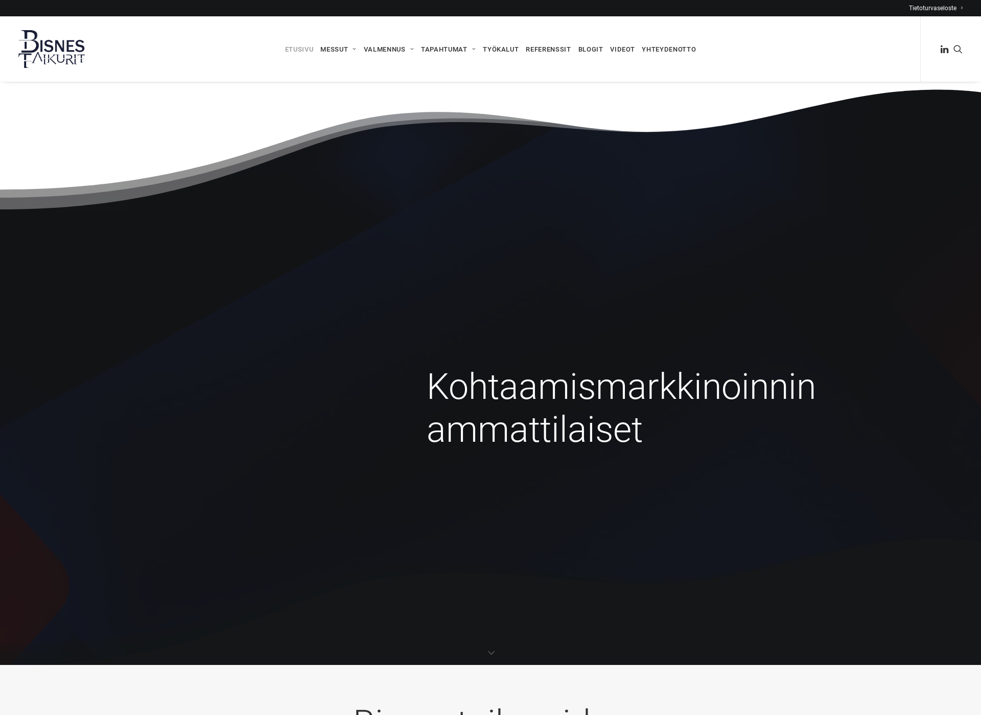 Skärmdump för valmennusta.fi