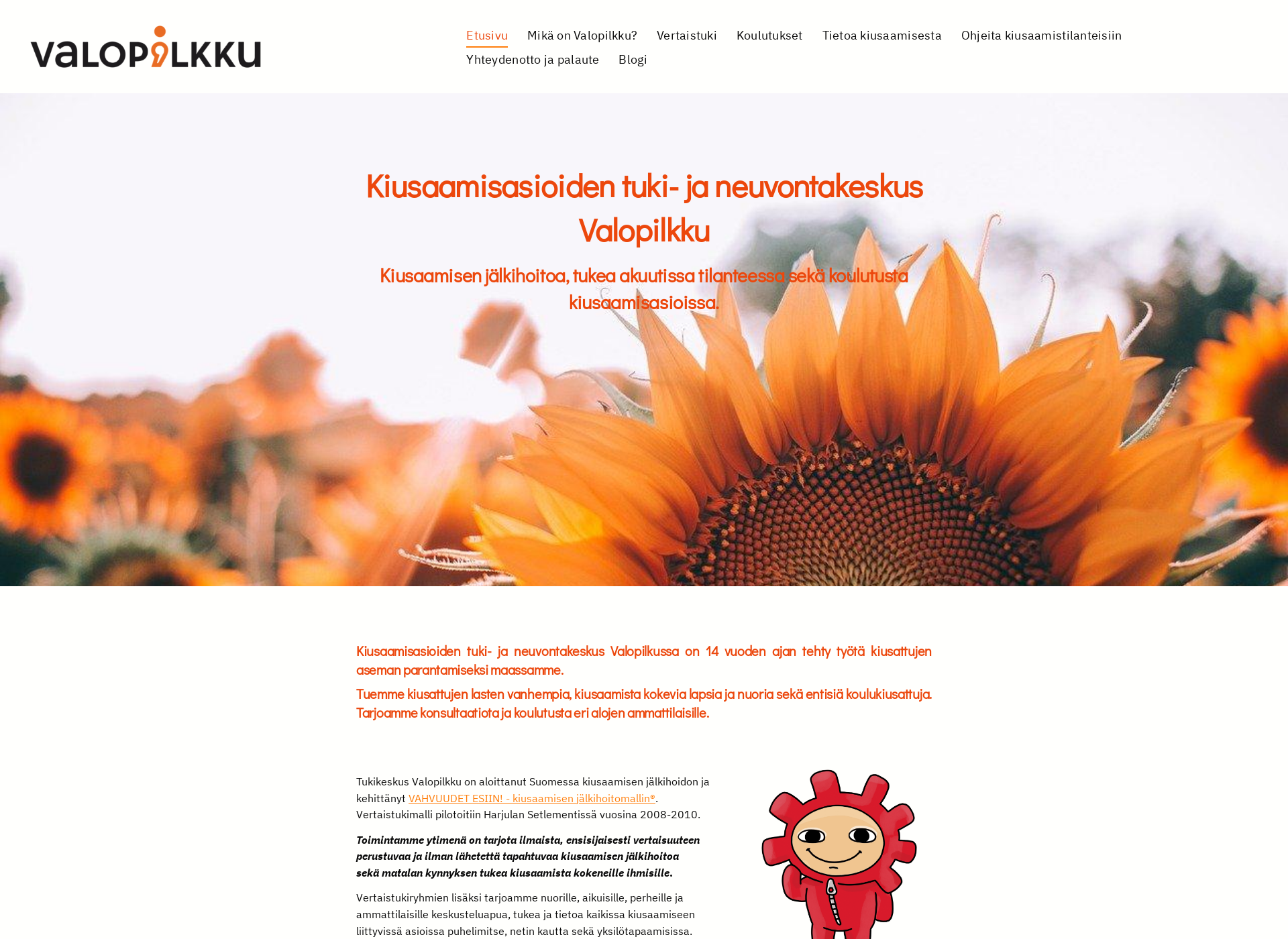 Screenshot for valopilkkuja.fi