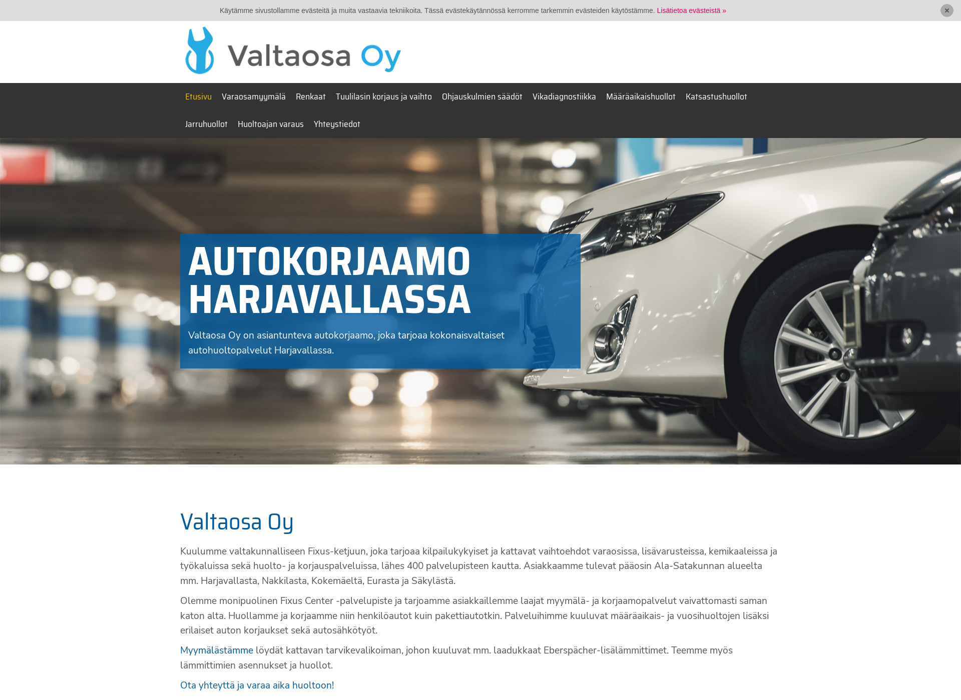 Screenshot for valtaosa.fi