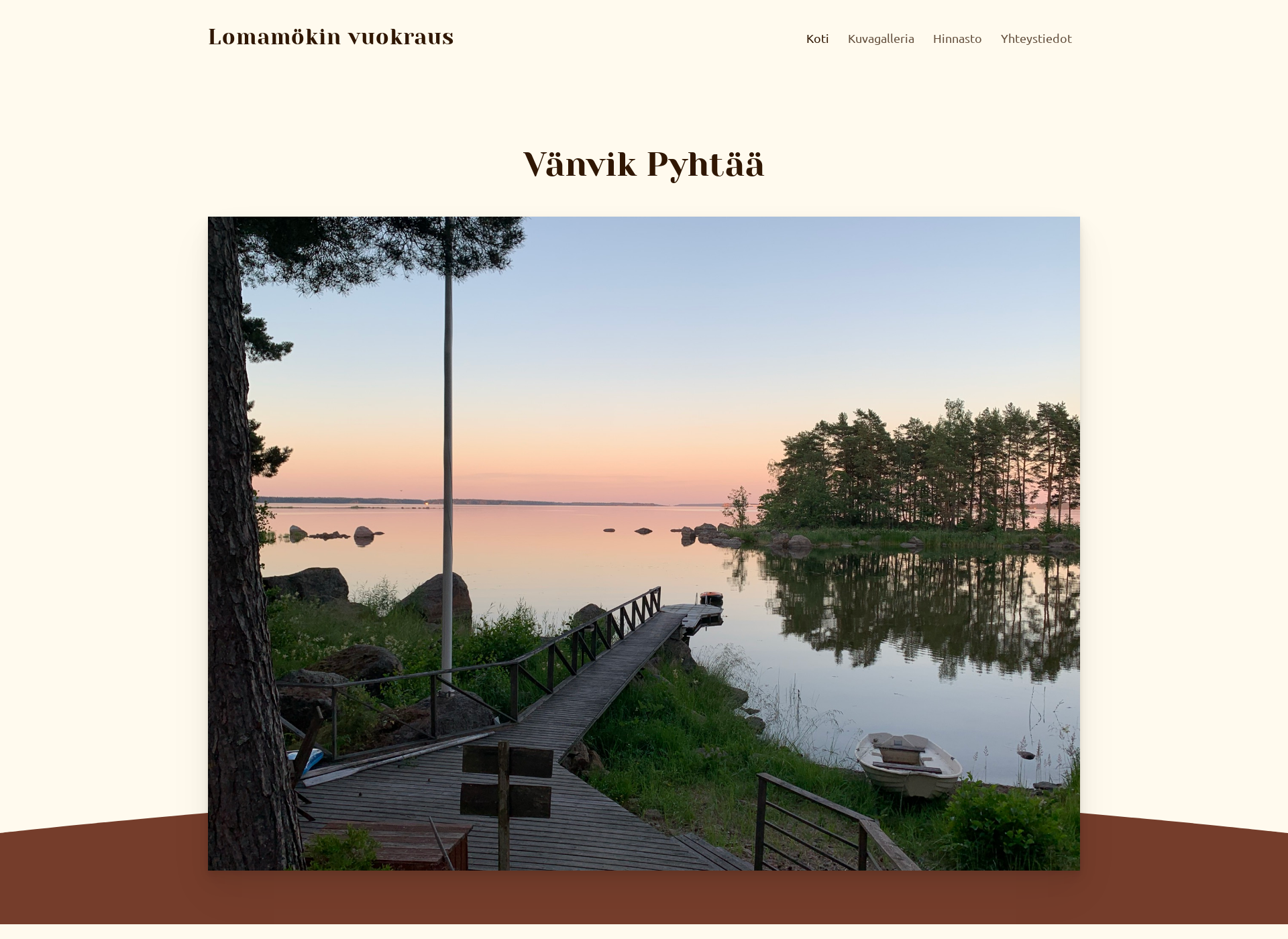 Screenshot for vanvik.fi