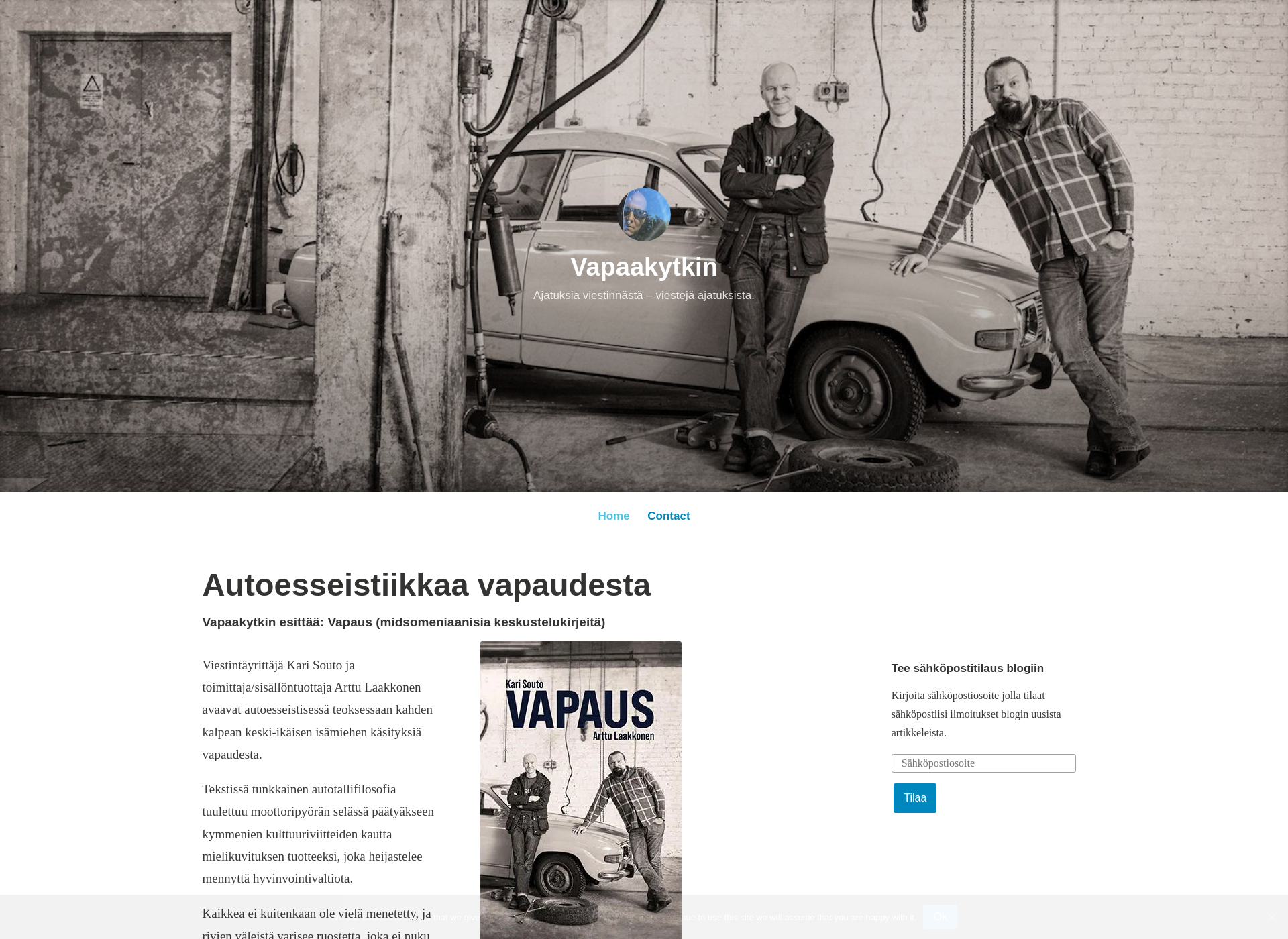 Screenshot for vapaakytkin.fi