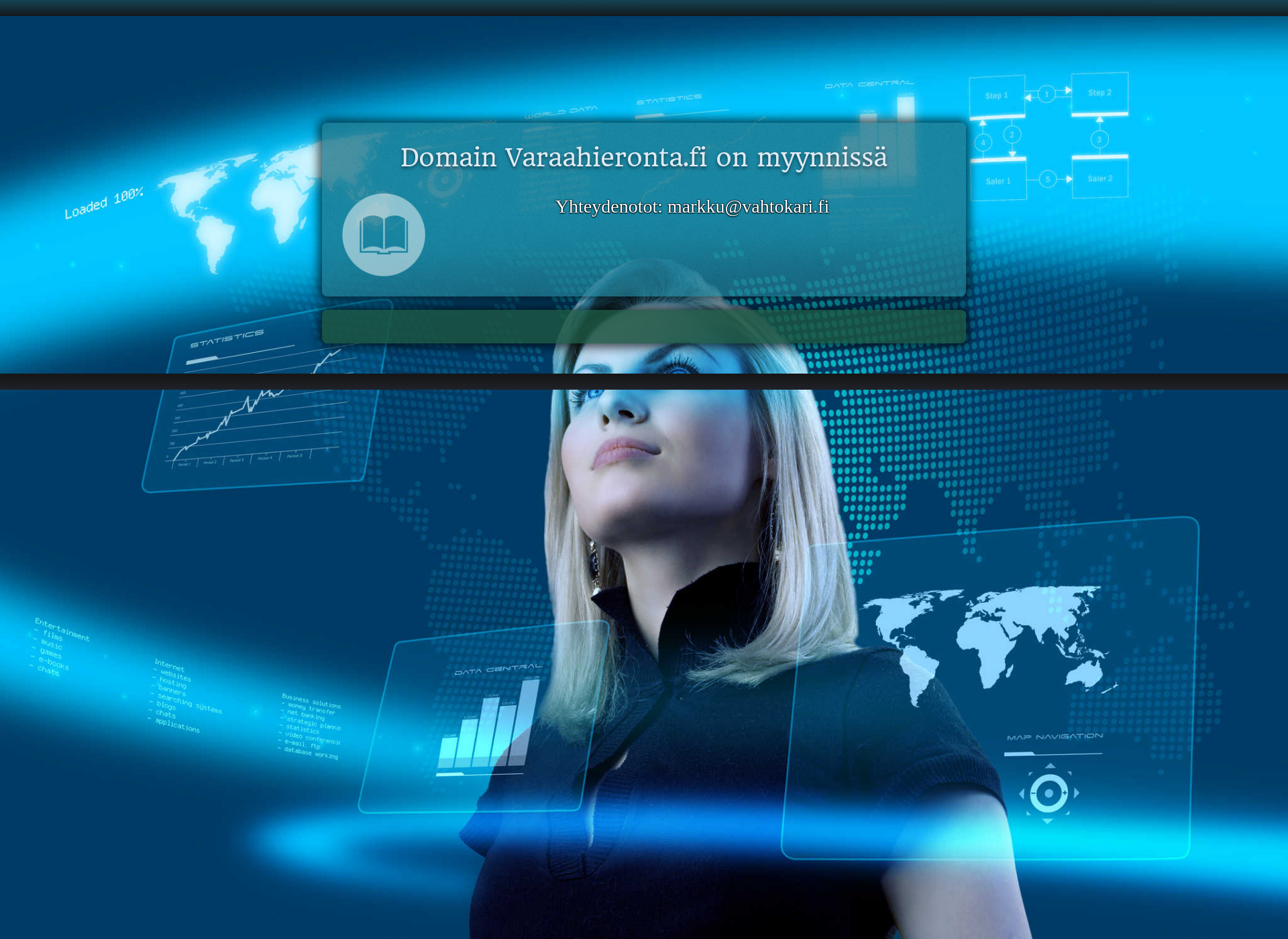 Screenshot for varaahieronta.fi