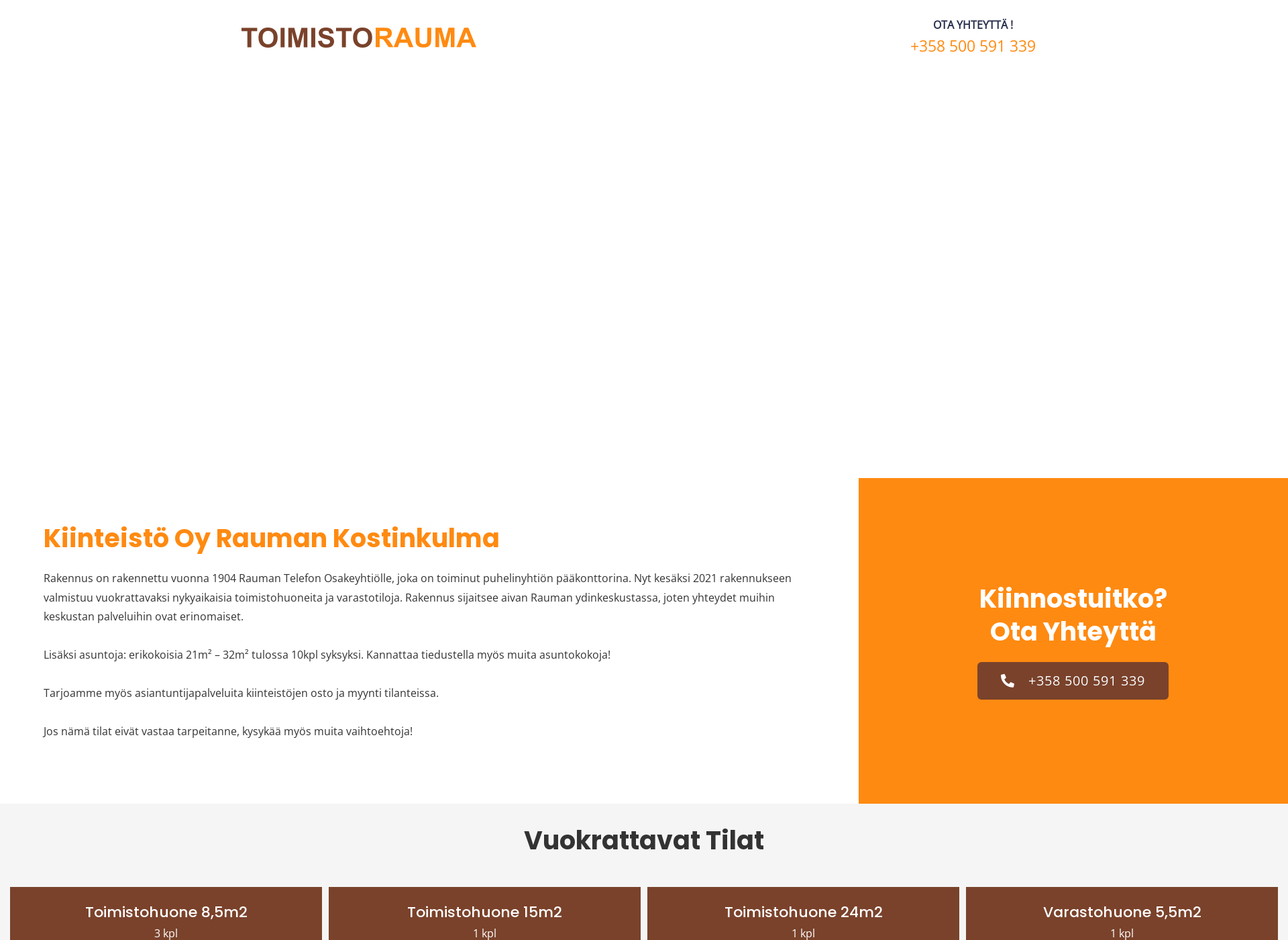 Screenshot for varastorauma.fi