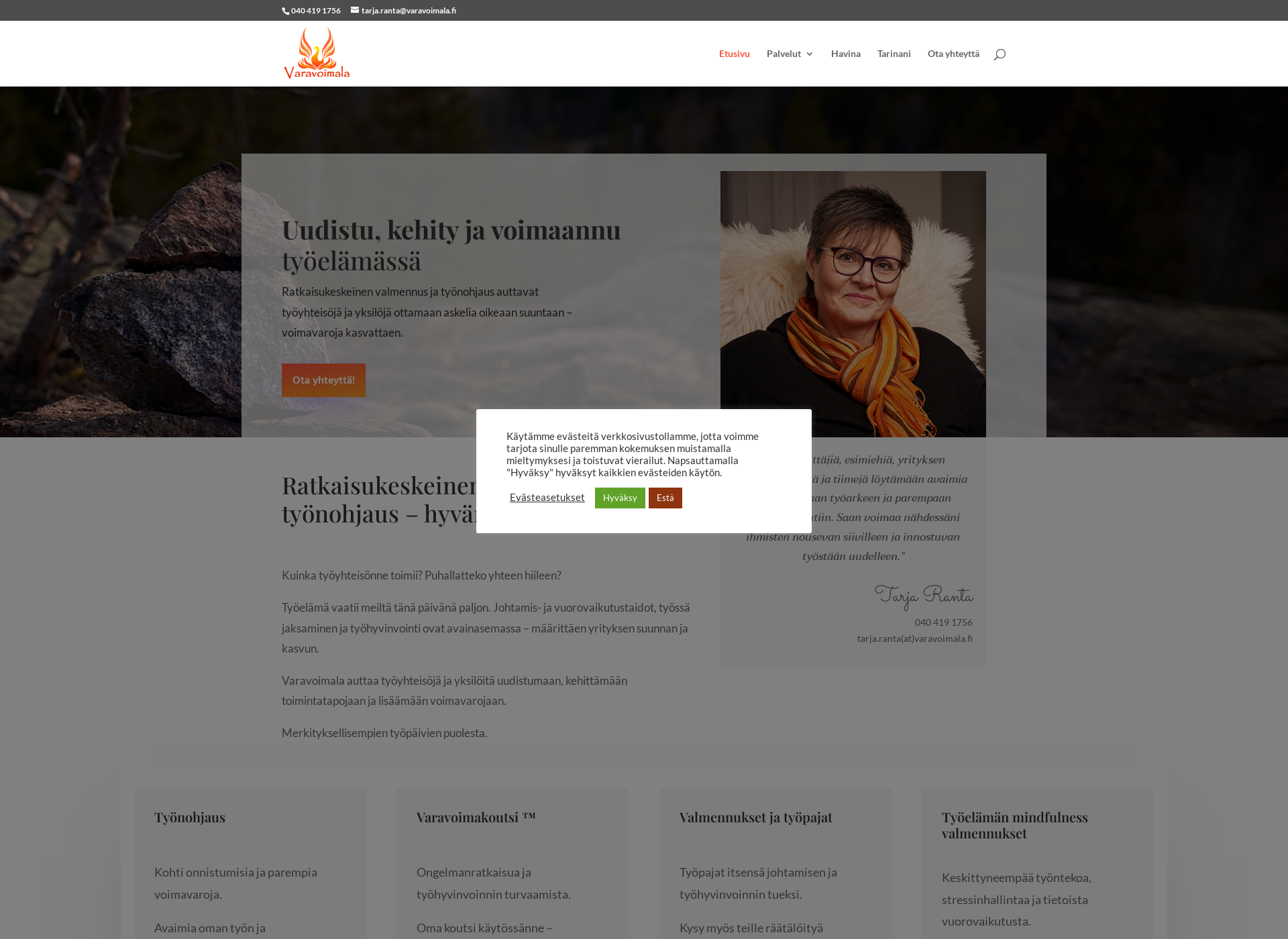Screenshot for varavoimala.fi