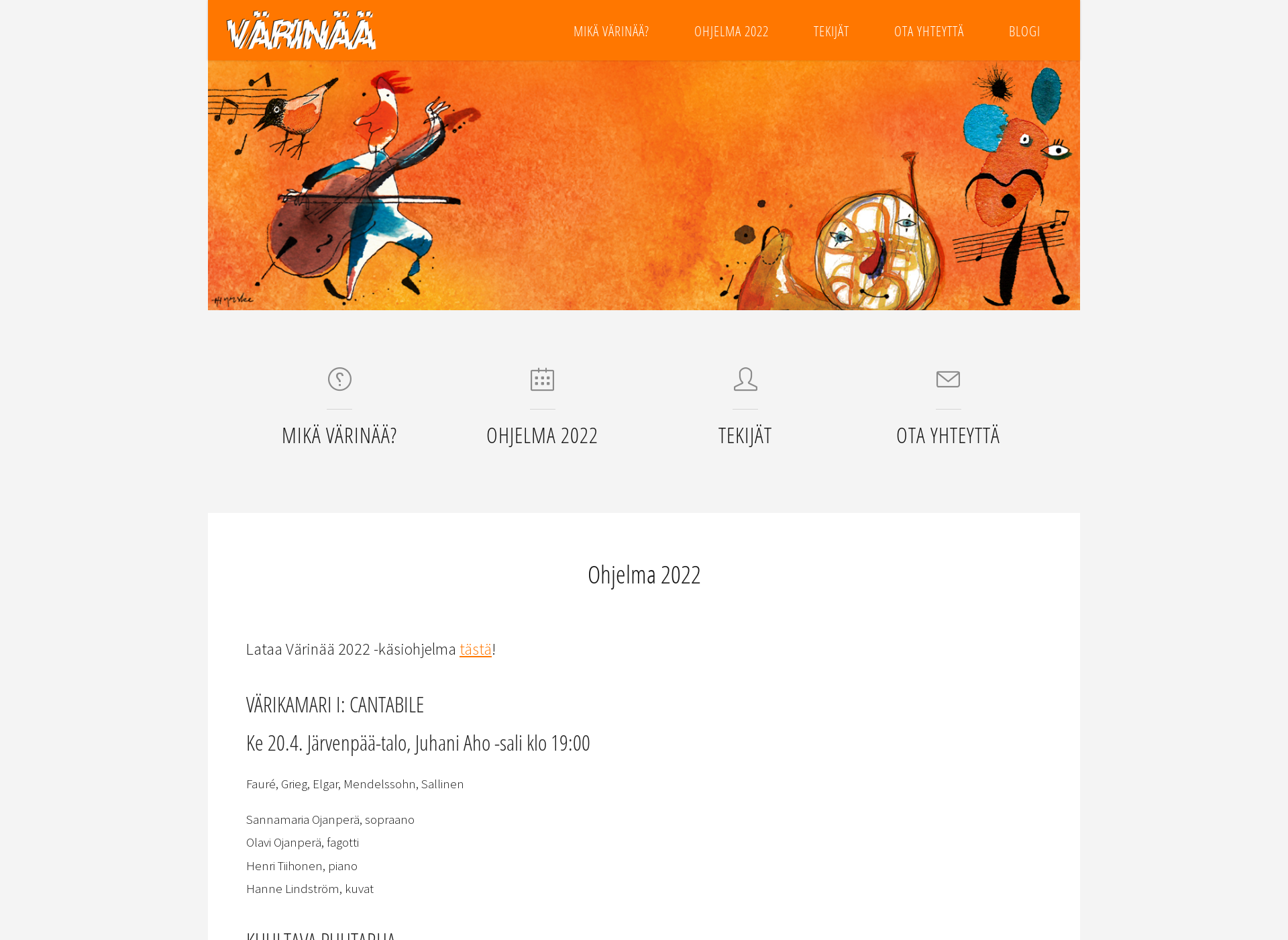Screenshot for varinaa.fi