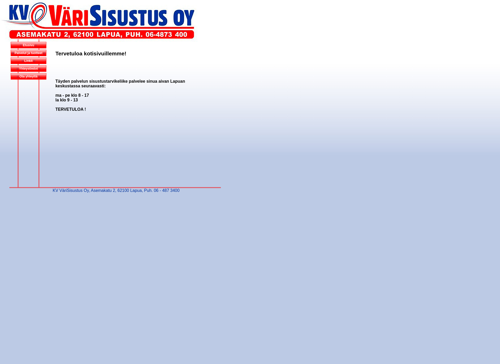 Screenshot for varisisustus.fi