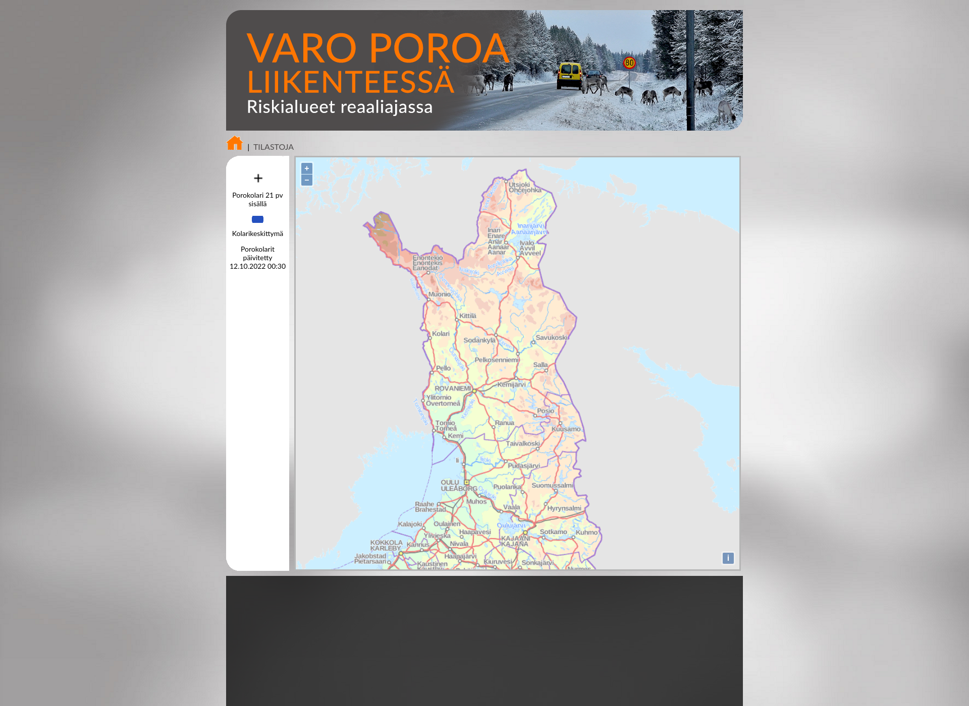 Screenshot for varoporoa.fi