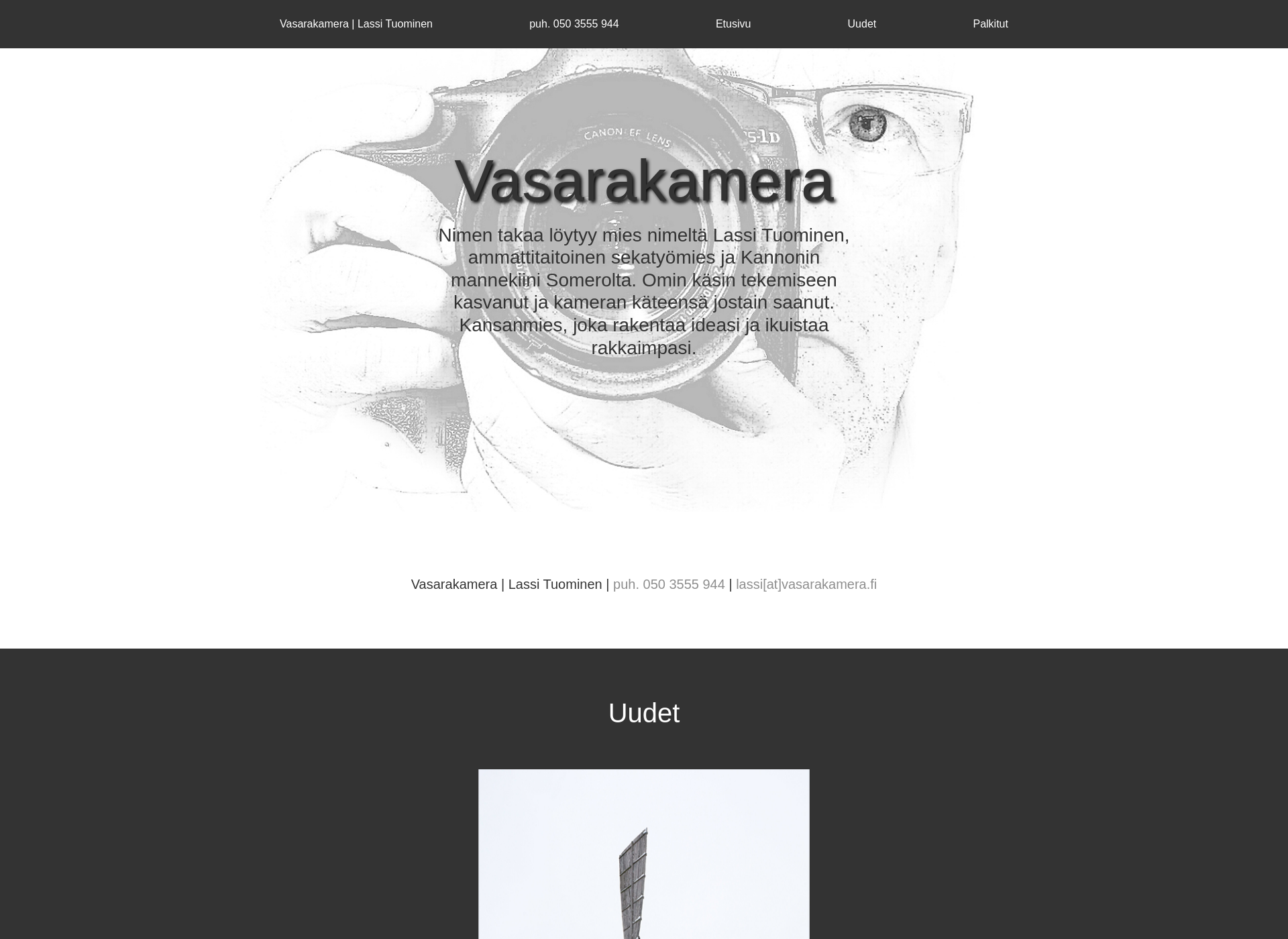 Screenshot for vasarakamera.fi