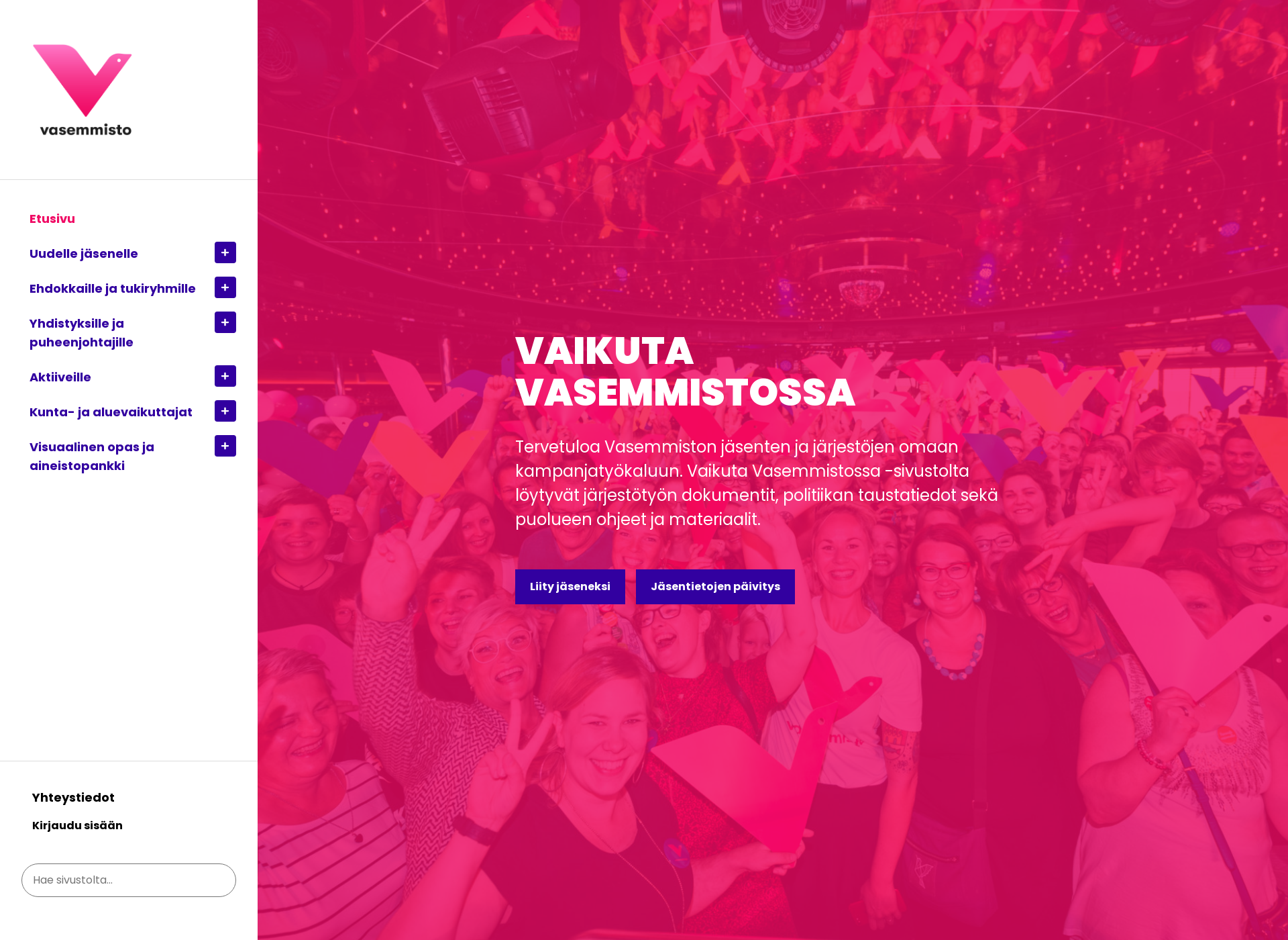 Näyttökuva vasextra.fi