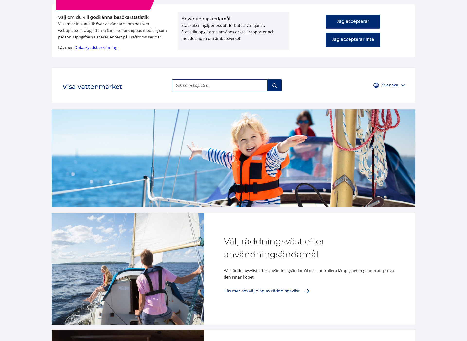 Screenshot for vattenmarket.fi