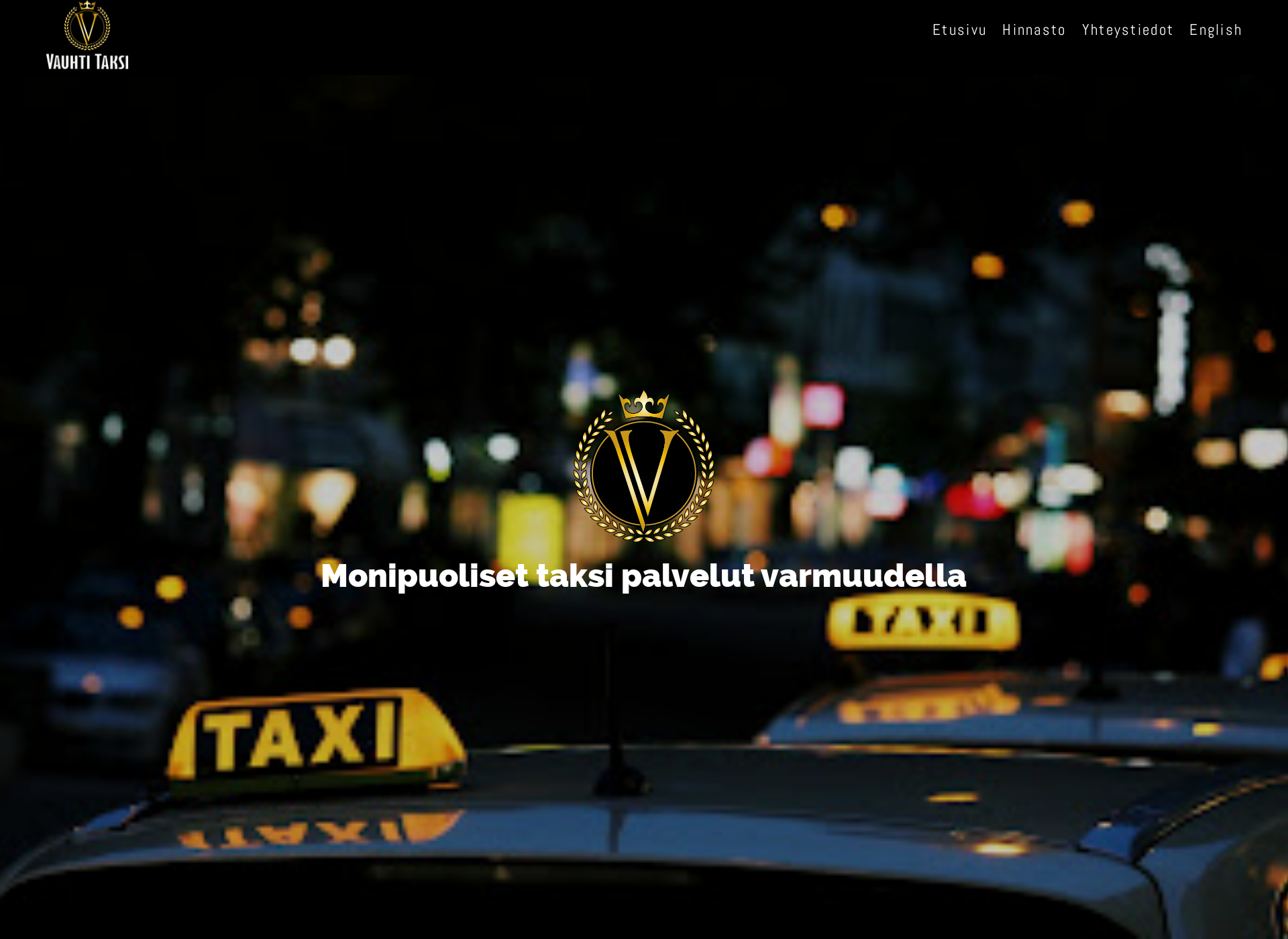 Screenshot for vauhtitaksi.fi