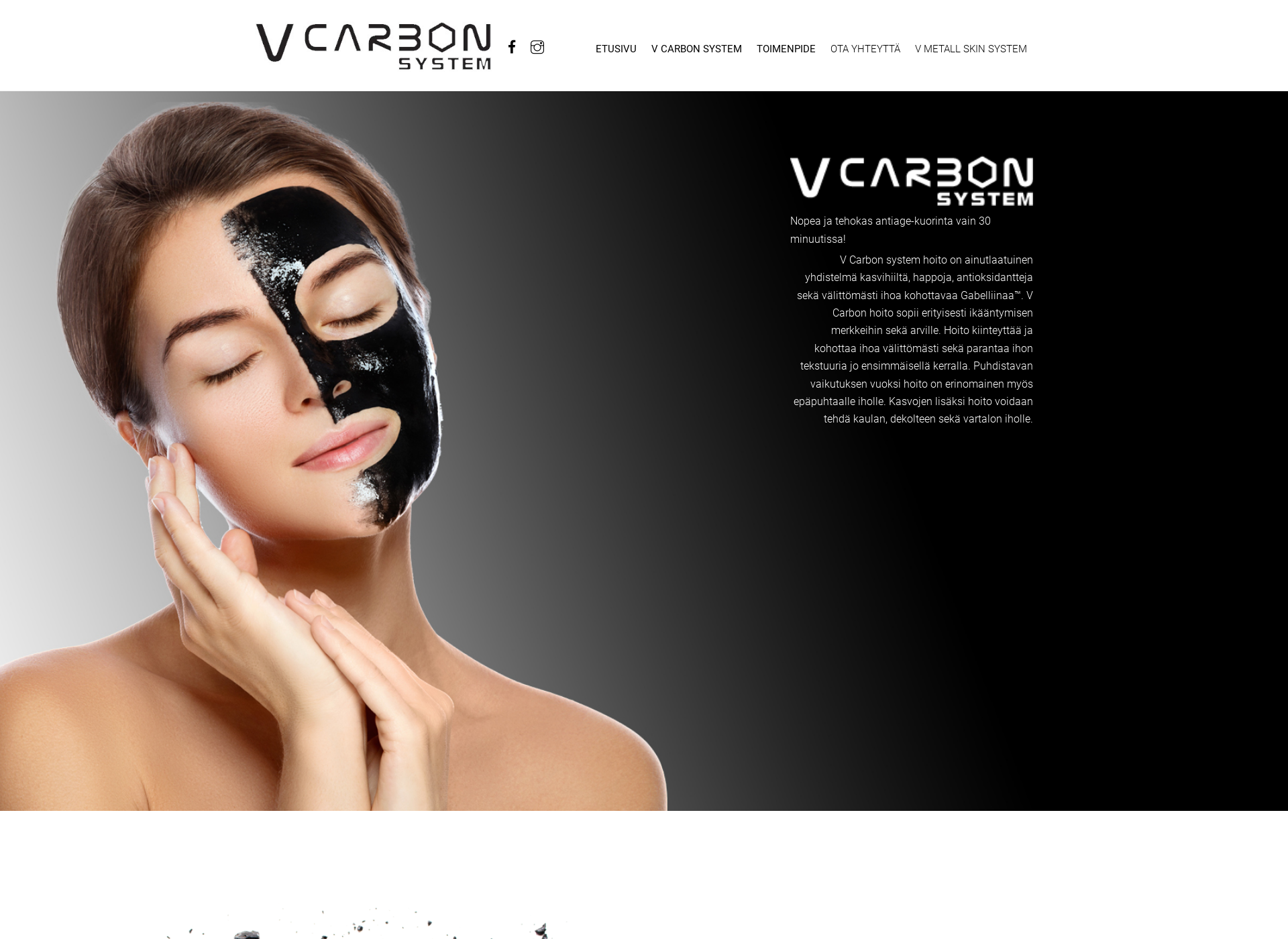 Screenshot for vcarbon.fi