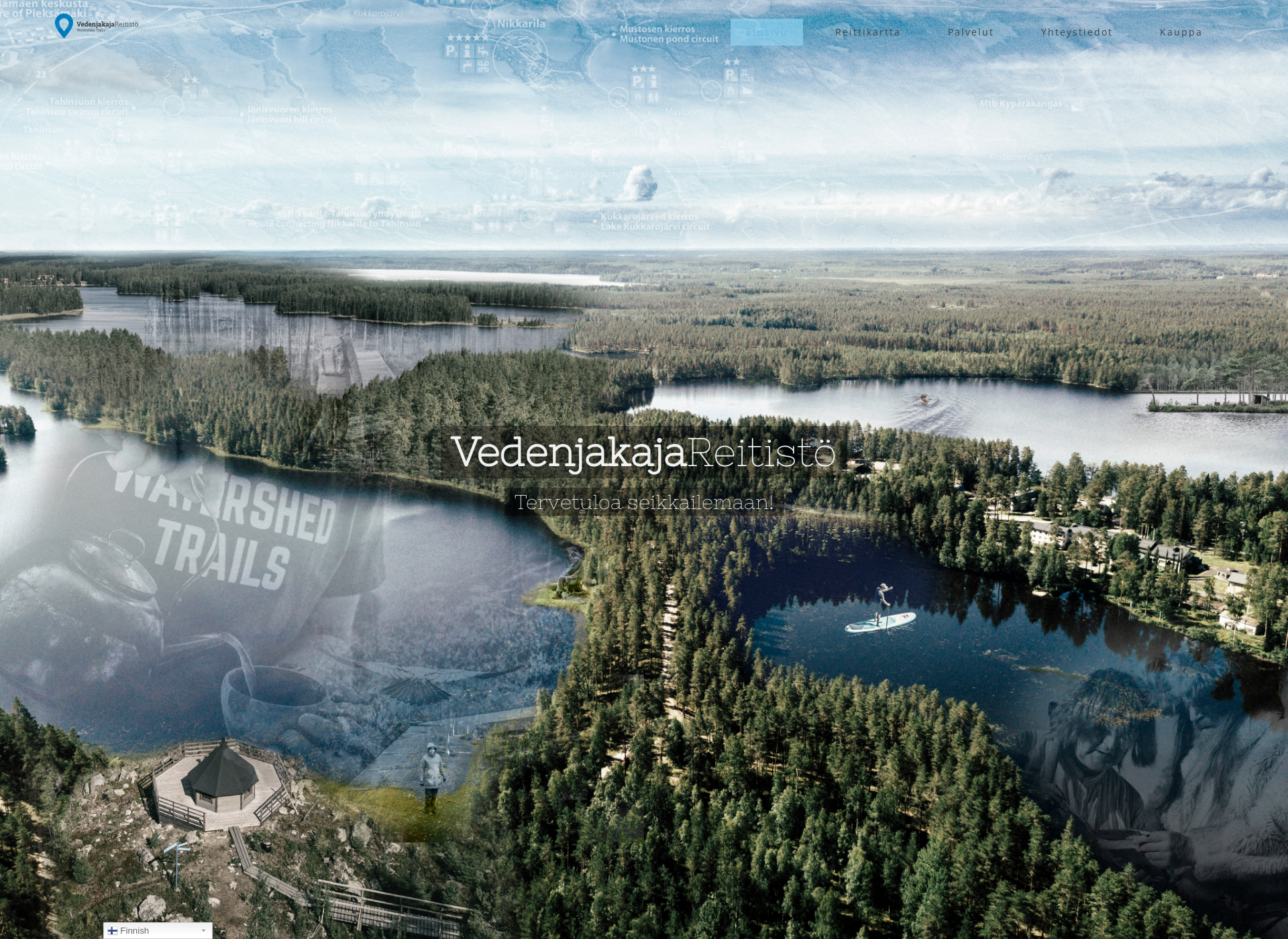 Screenshot for vedenjakaja.fi
