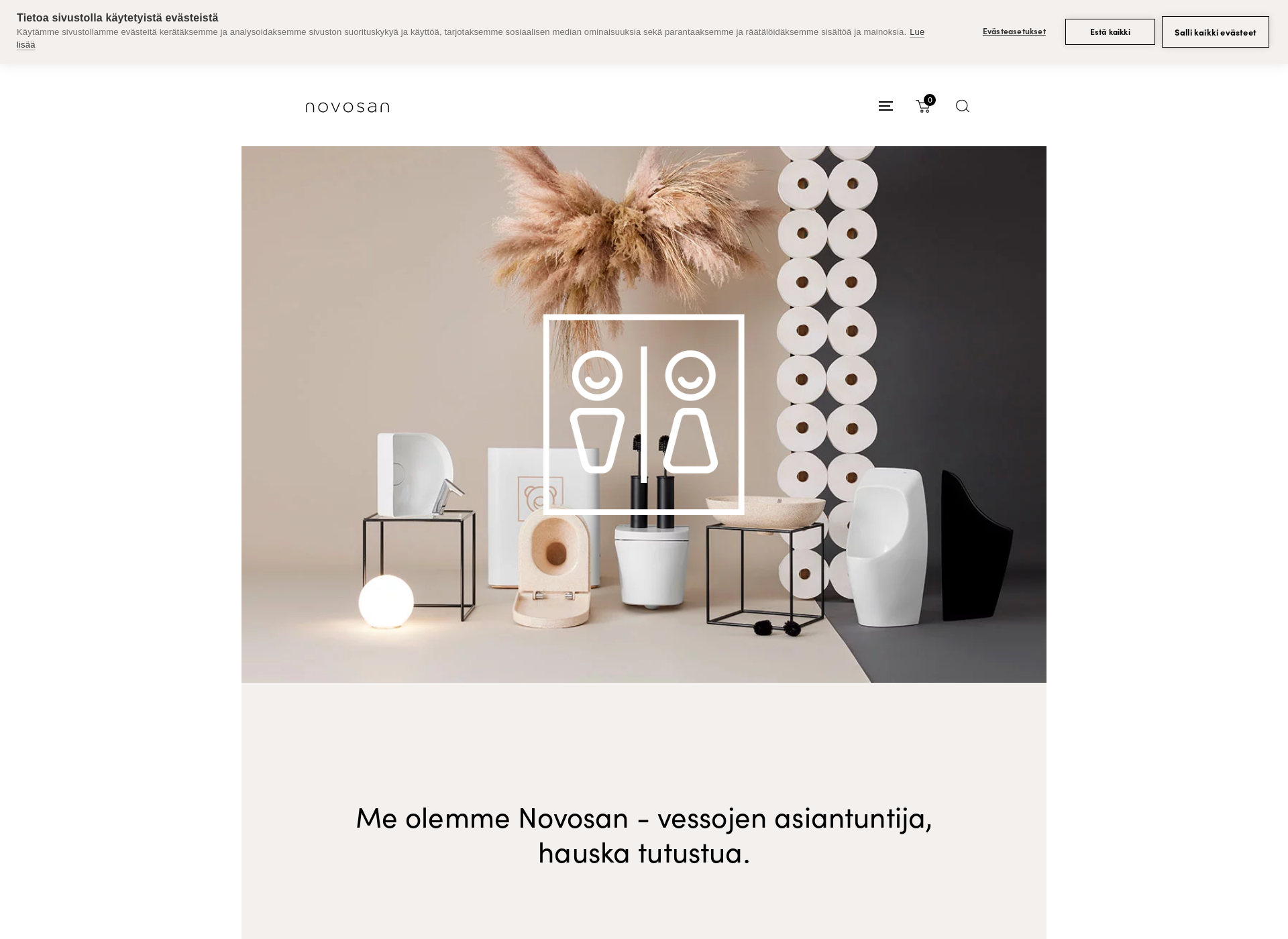 Screenshot for vedesto.fi