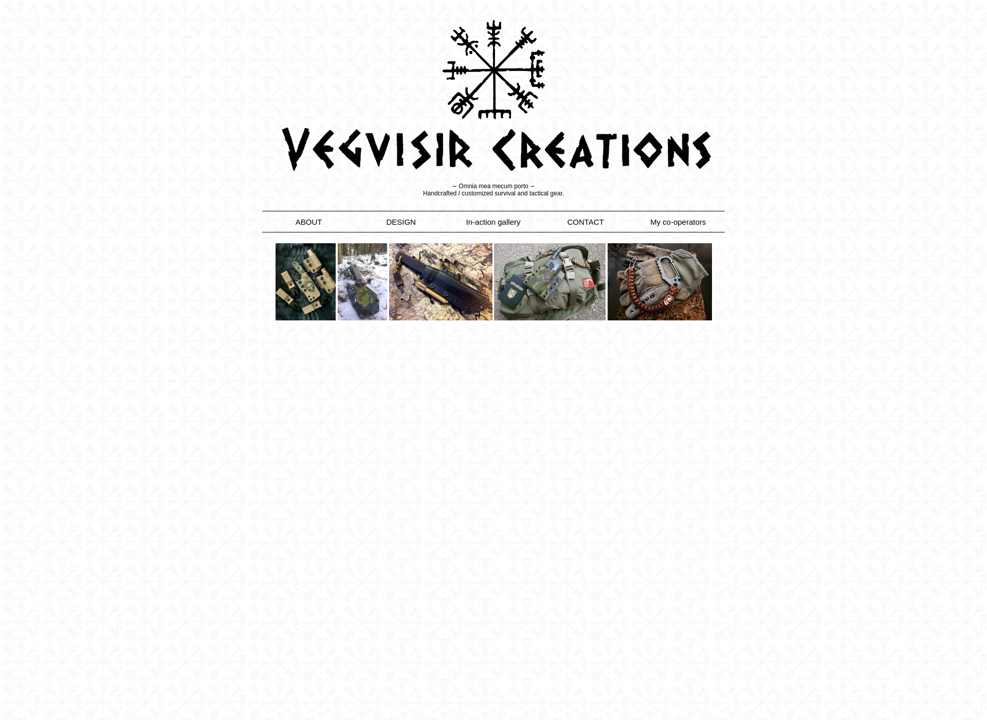 Skärmdump för vegvisircreations.fi