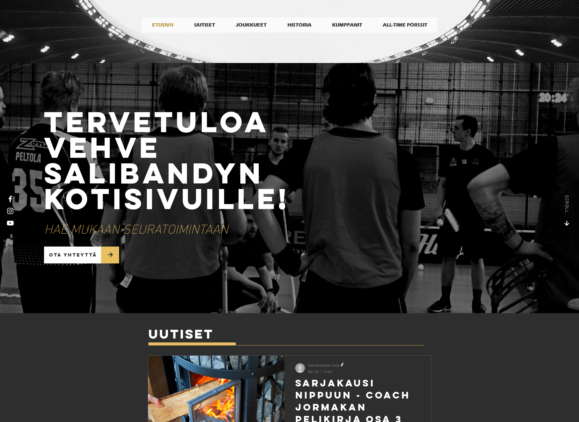 Screenshot for vehve.fi