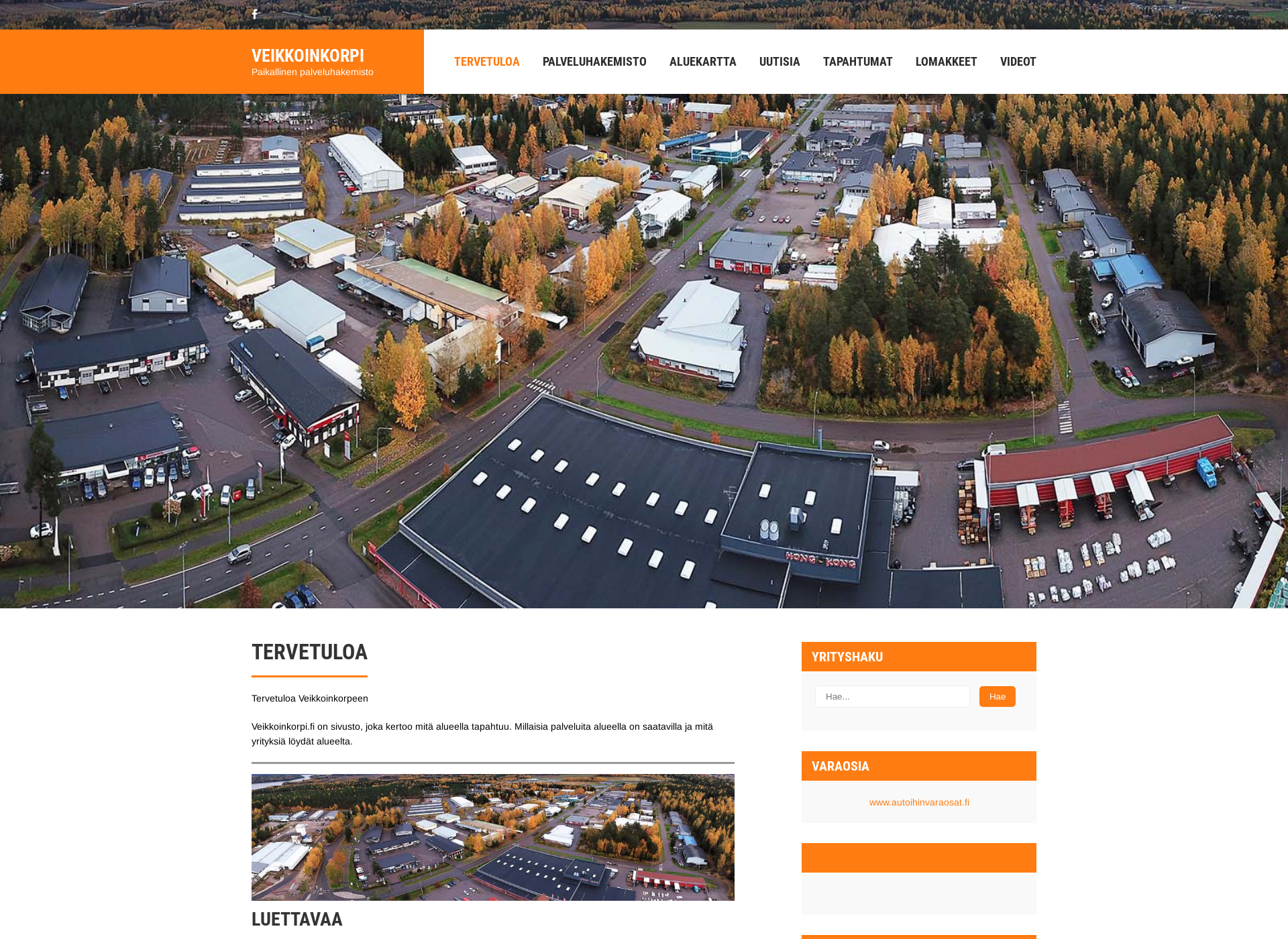 Screenshot for veikkoinkorpi.fi