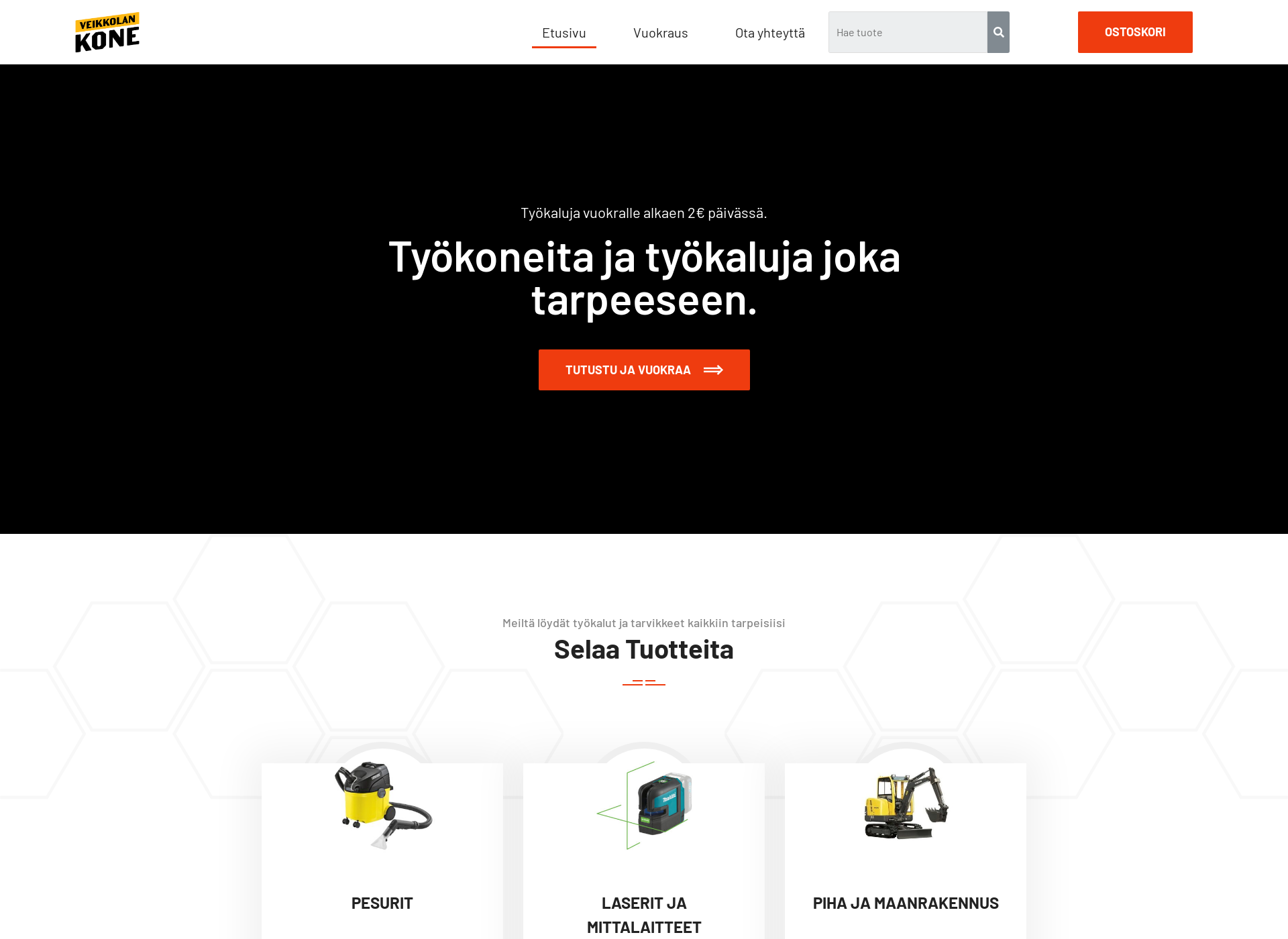Näyttökuva veikkolankone.fi