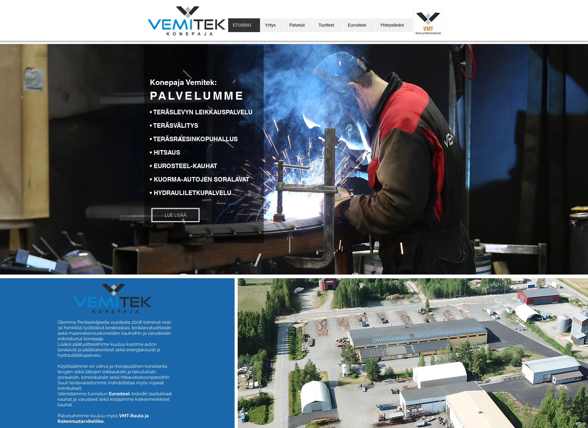 Screenshot for vemitek.fi