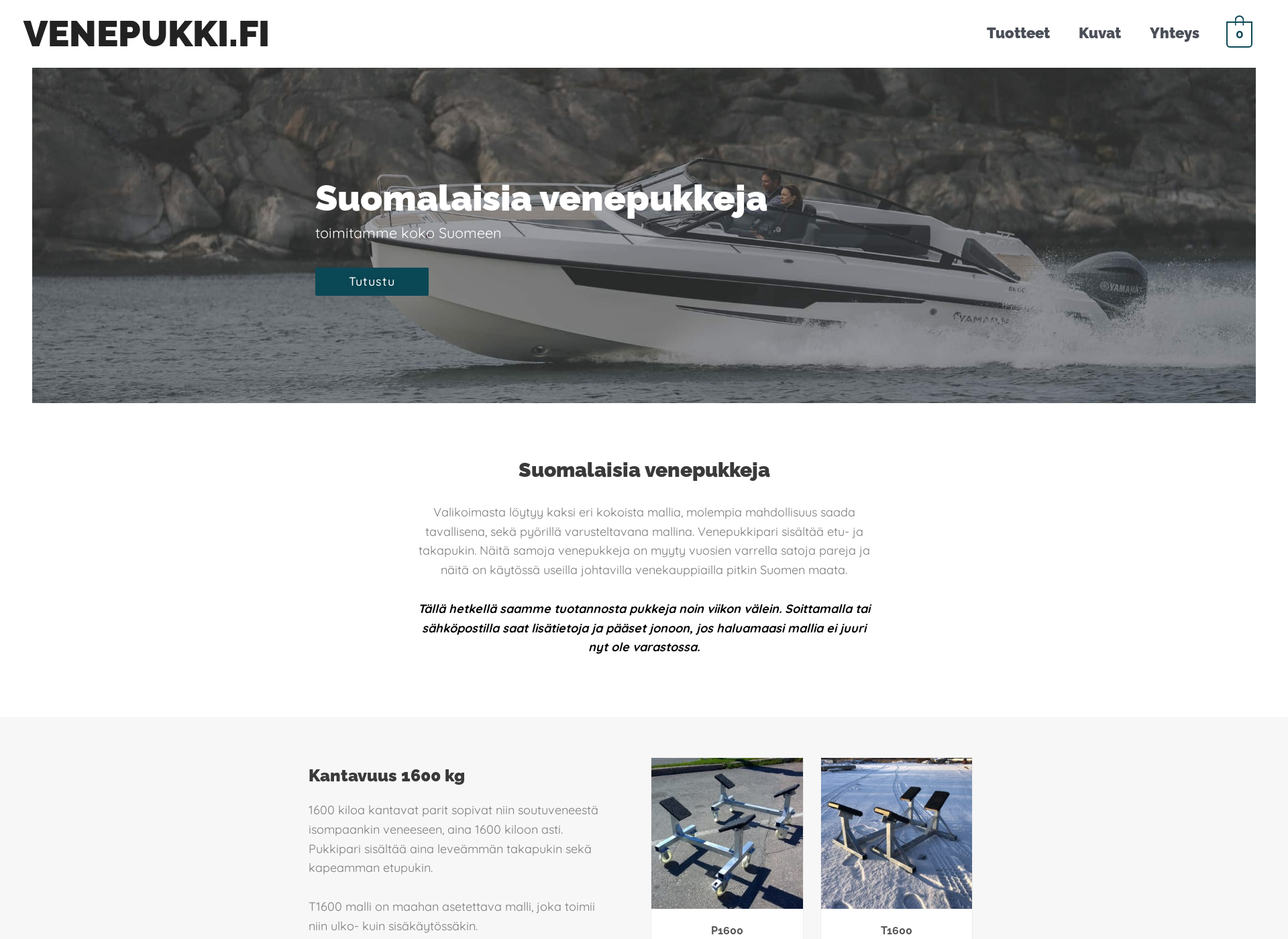 Screenshot for venepukki.fi