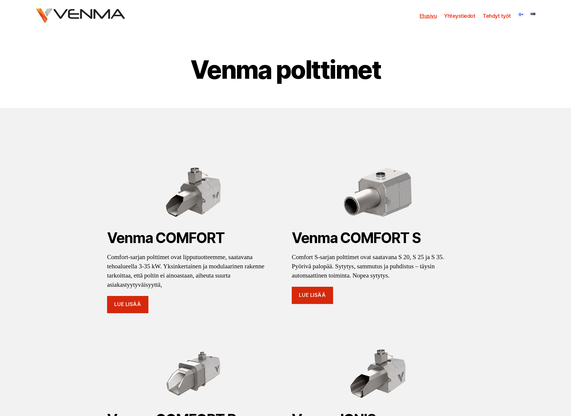 Screenshot for venma.fi