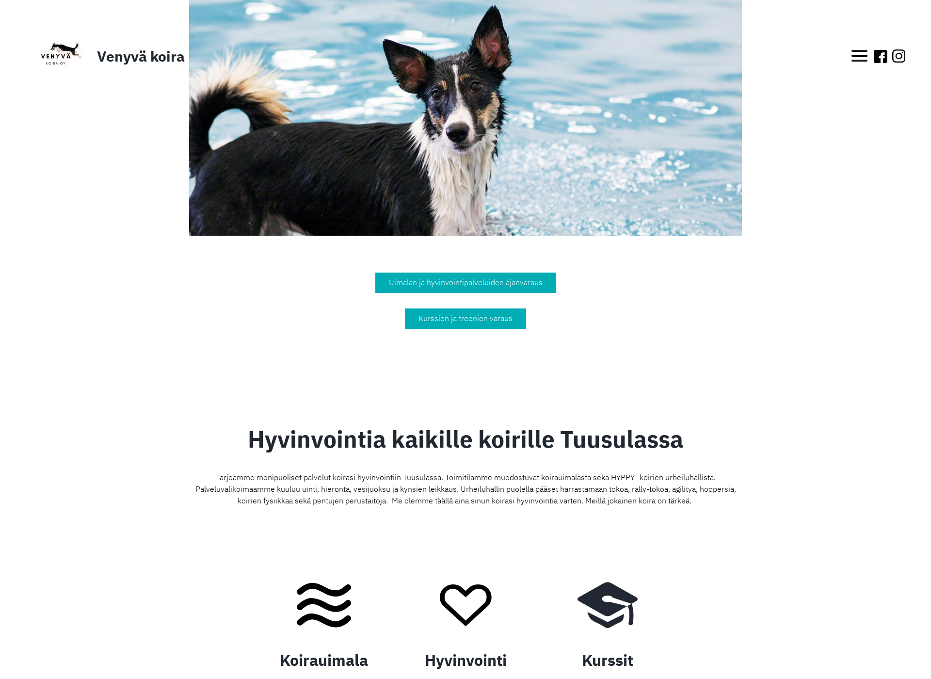 Screenshot for venyväkoira.fi