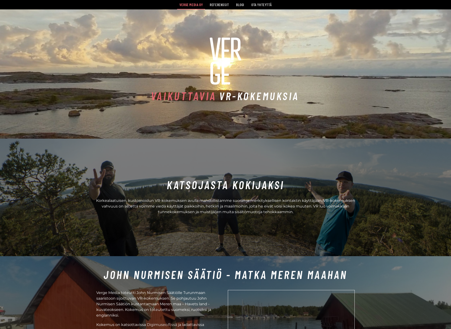 Screenshot for verge.fi