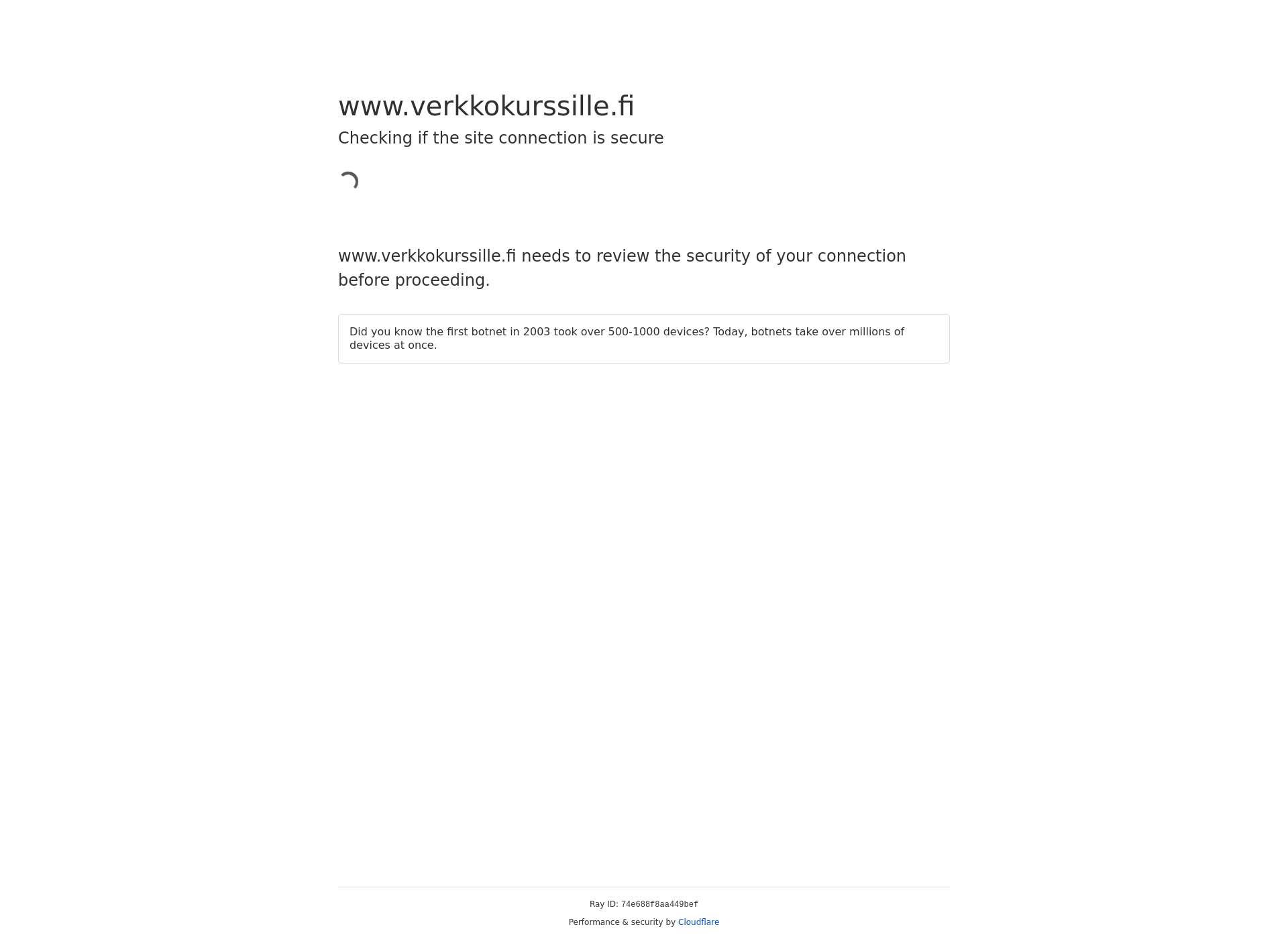 Skärmdump för verkkokurssille.fi