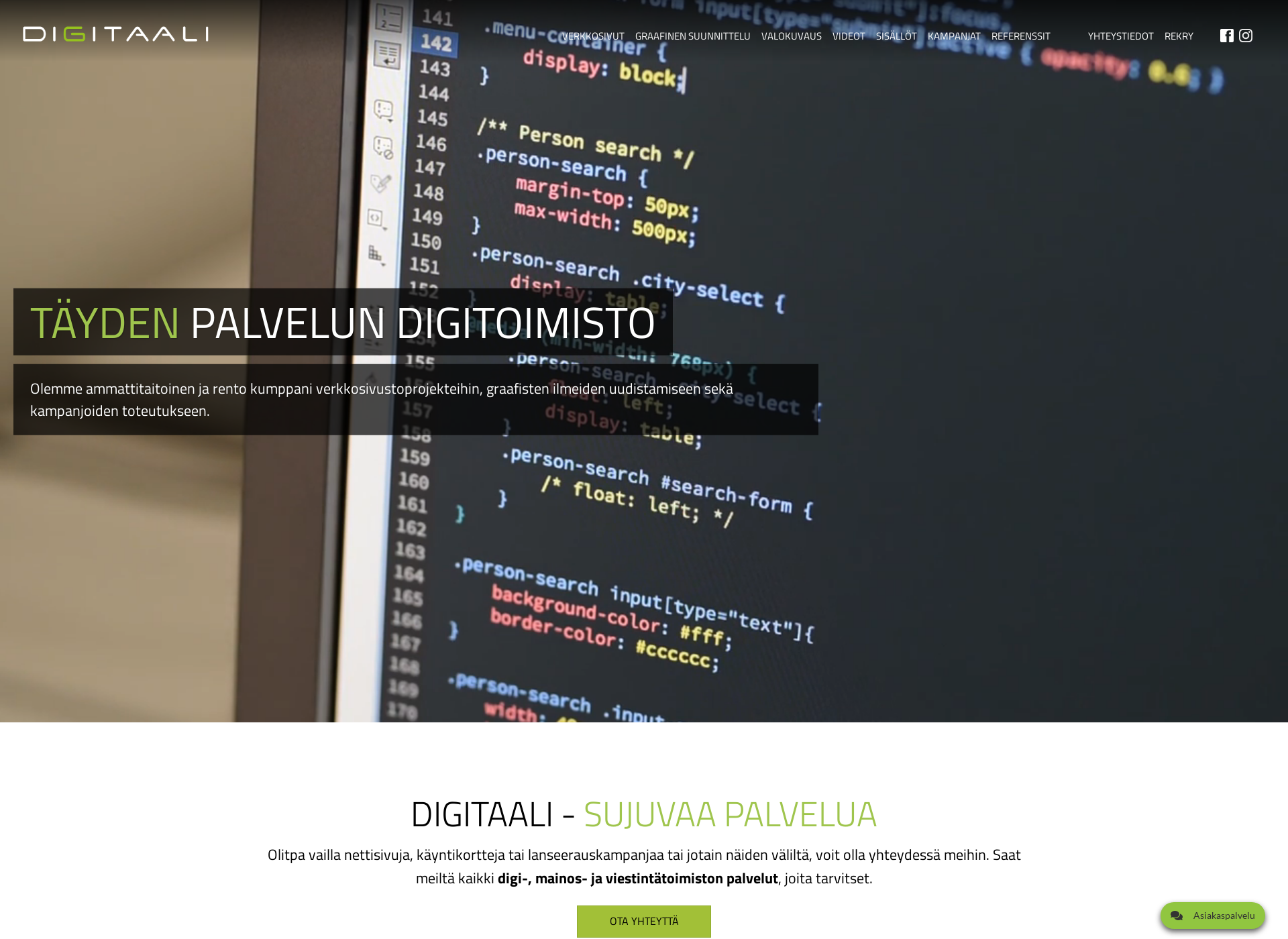 Screenshot for verkkomuikku.fi