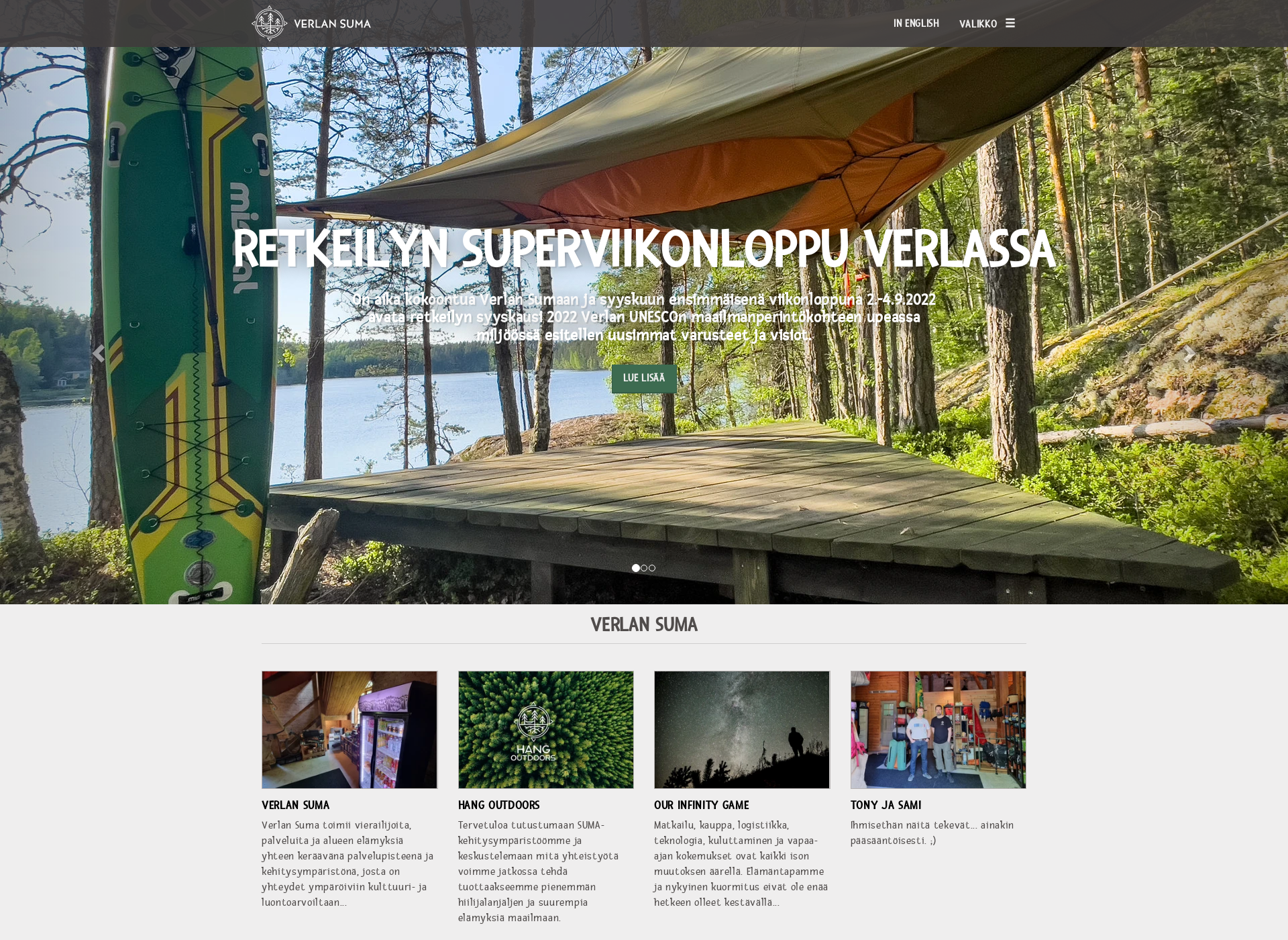 Screenshot for verlansuma.fi