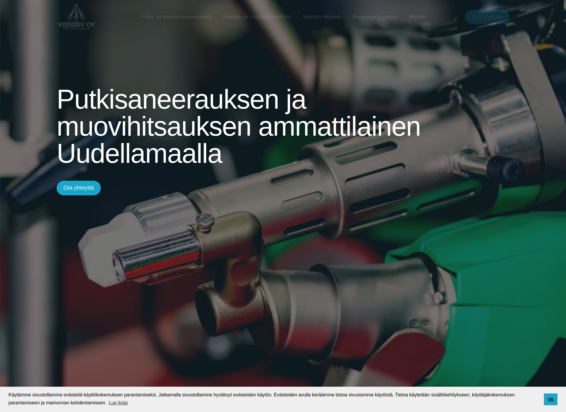 Screenshot for verserv.fi