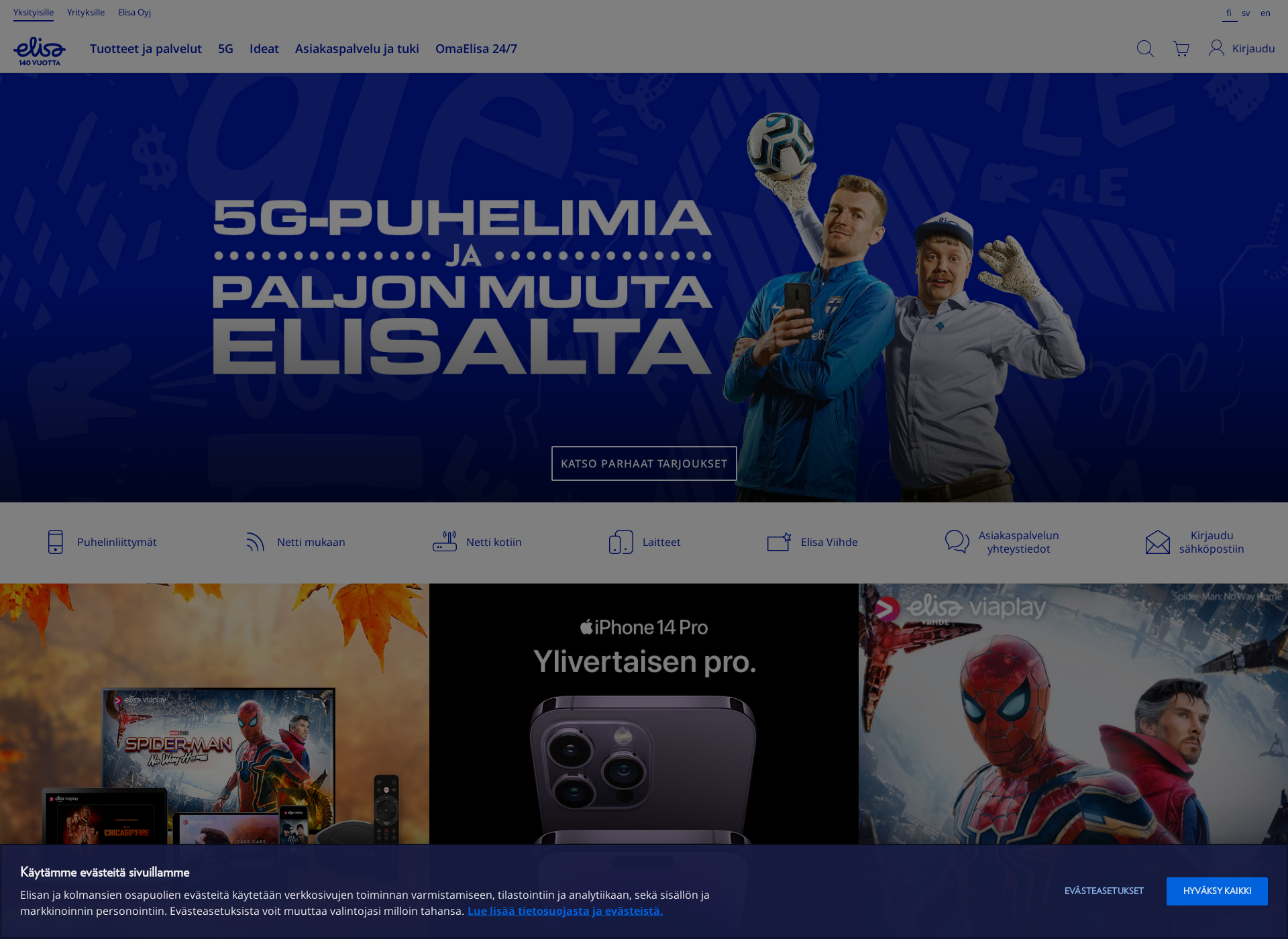 Screenshot for vertaaverkkoja.fi
