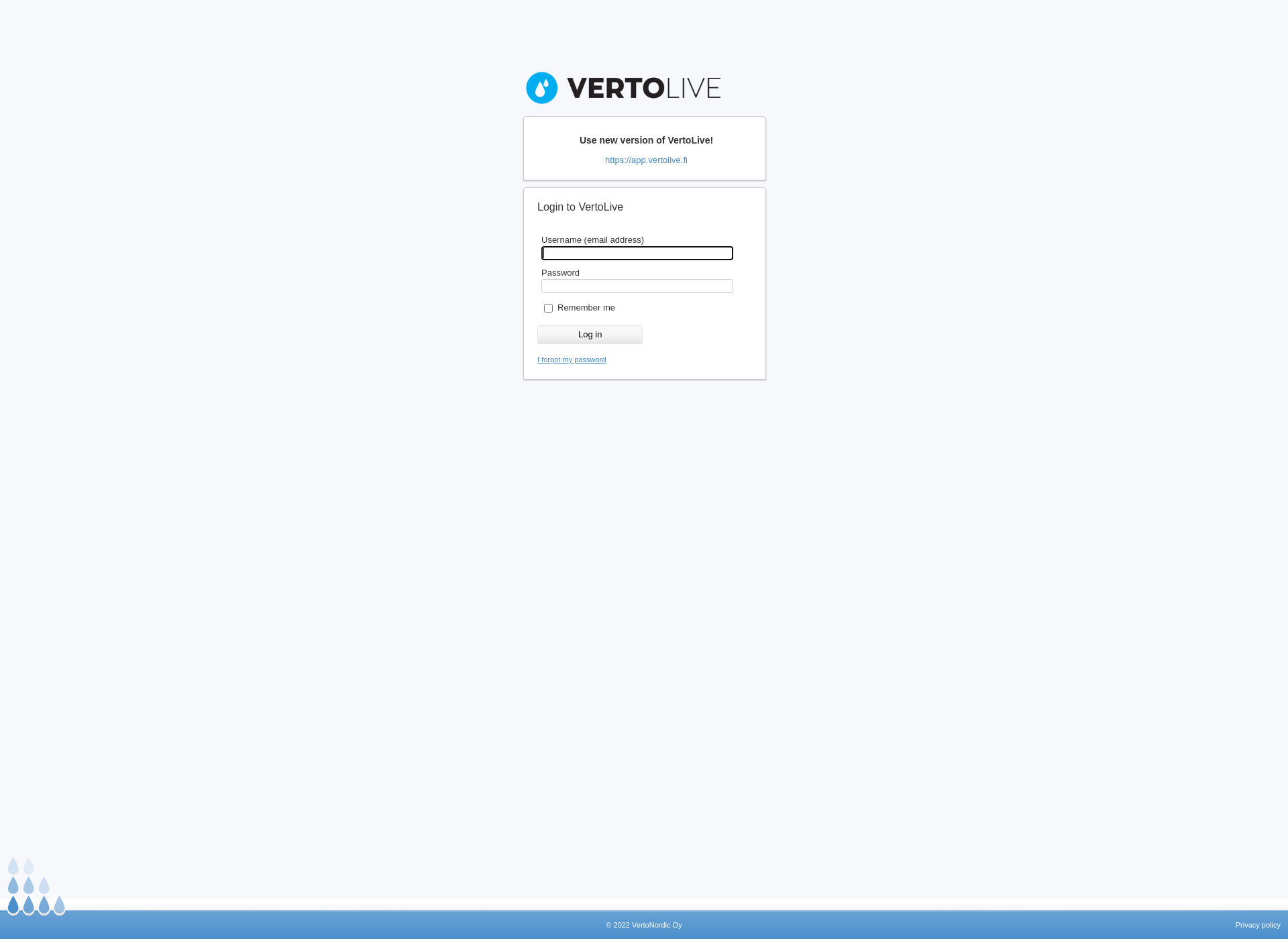 Screenshot for vertolive.fi