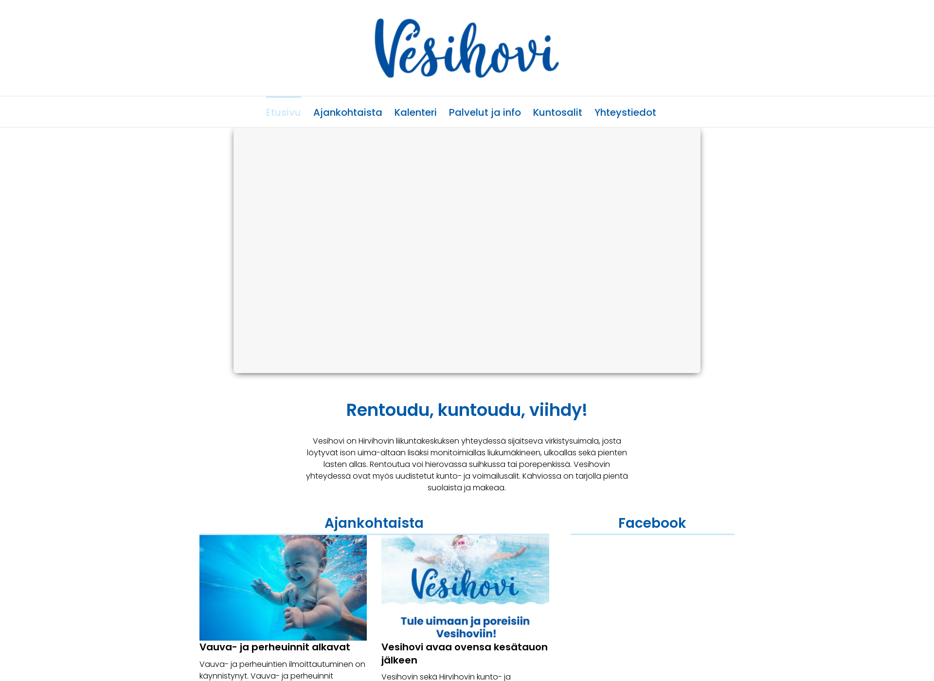 Screenshot for vesihovi.fi