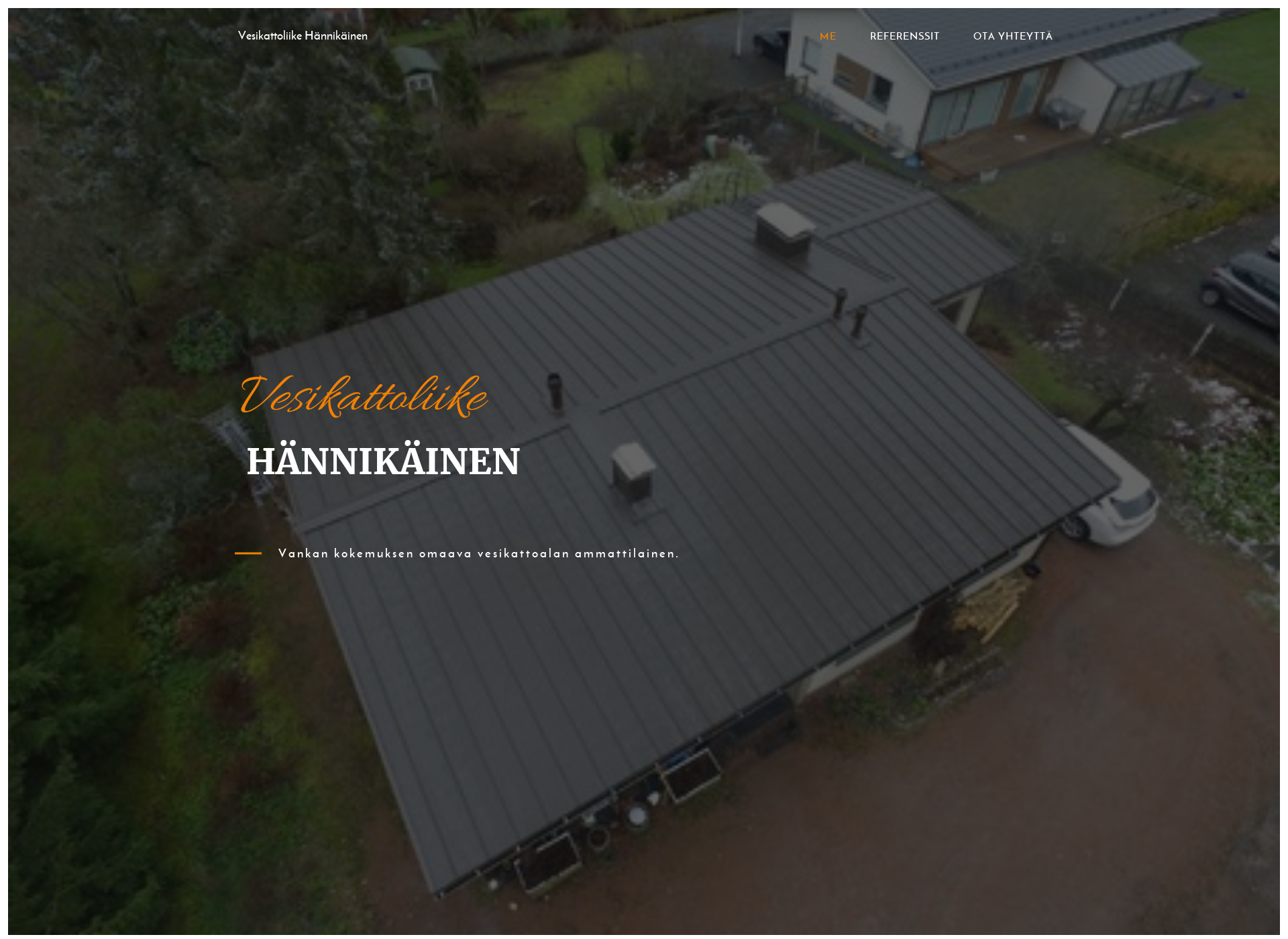 Screenshot for vesikattoliike-hannikainen.fi