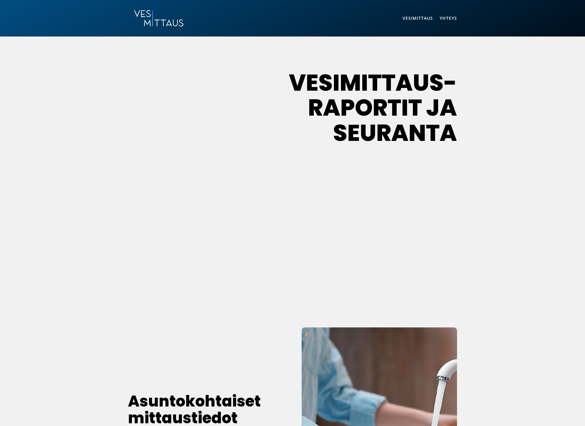 Screenshot for vesimittaus.fi