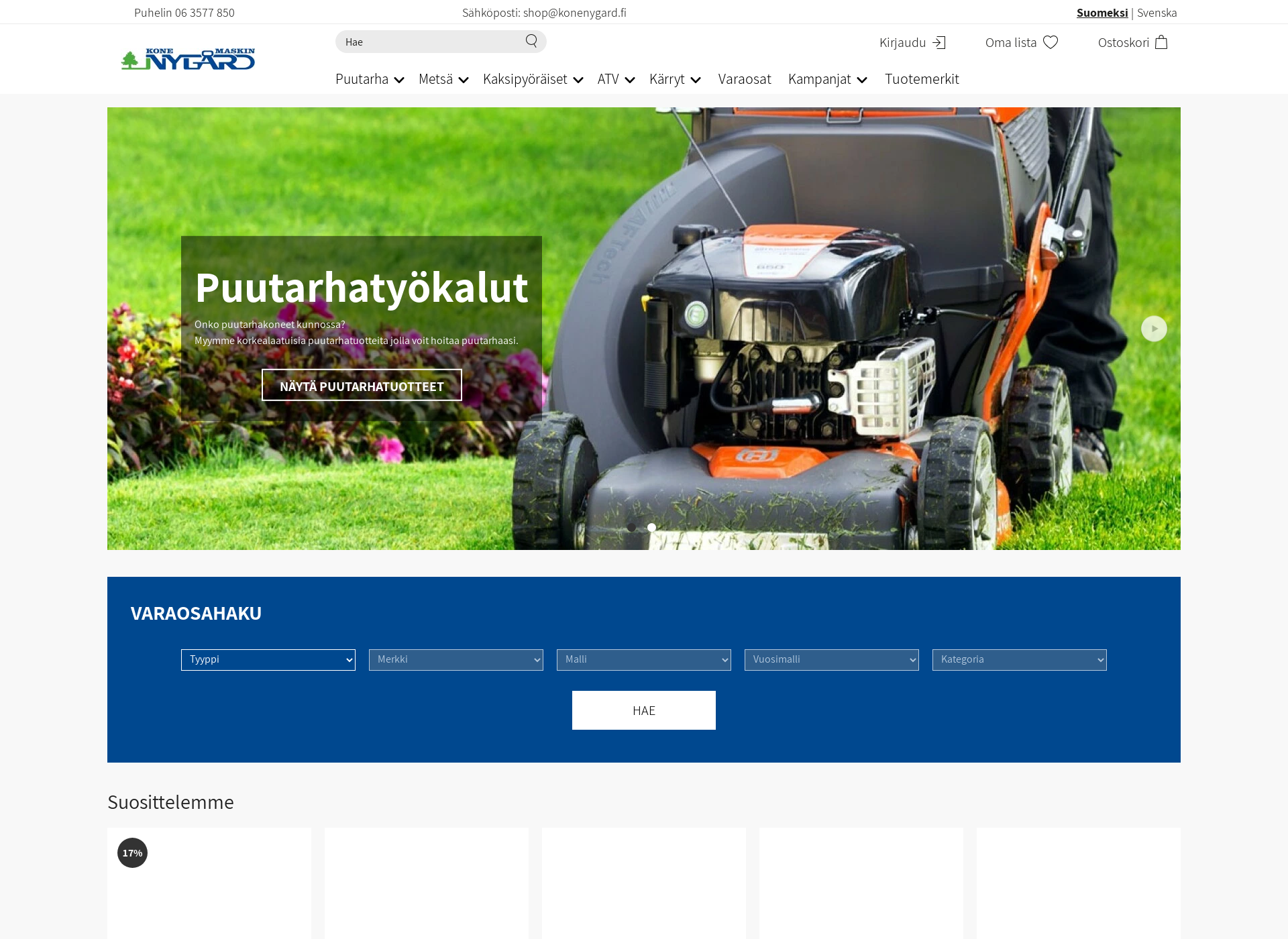 Screenshot for vesipumput.fi