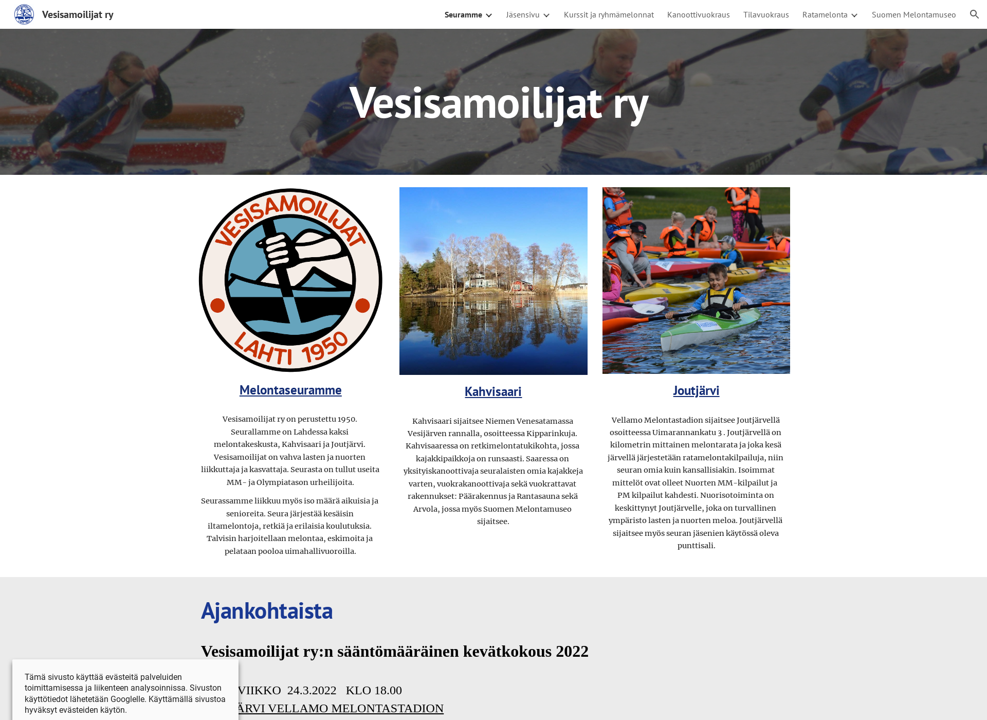 Screenshot for vesisamoilijat.fi